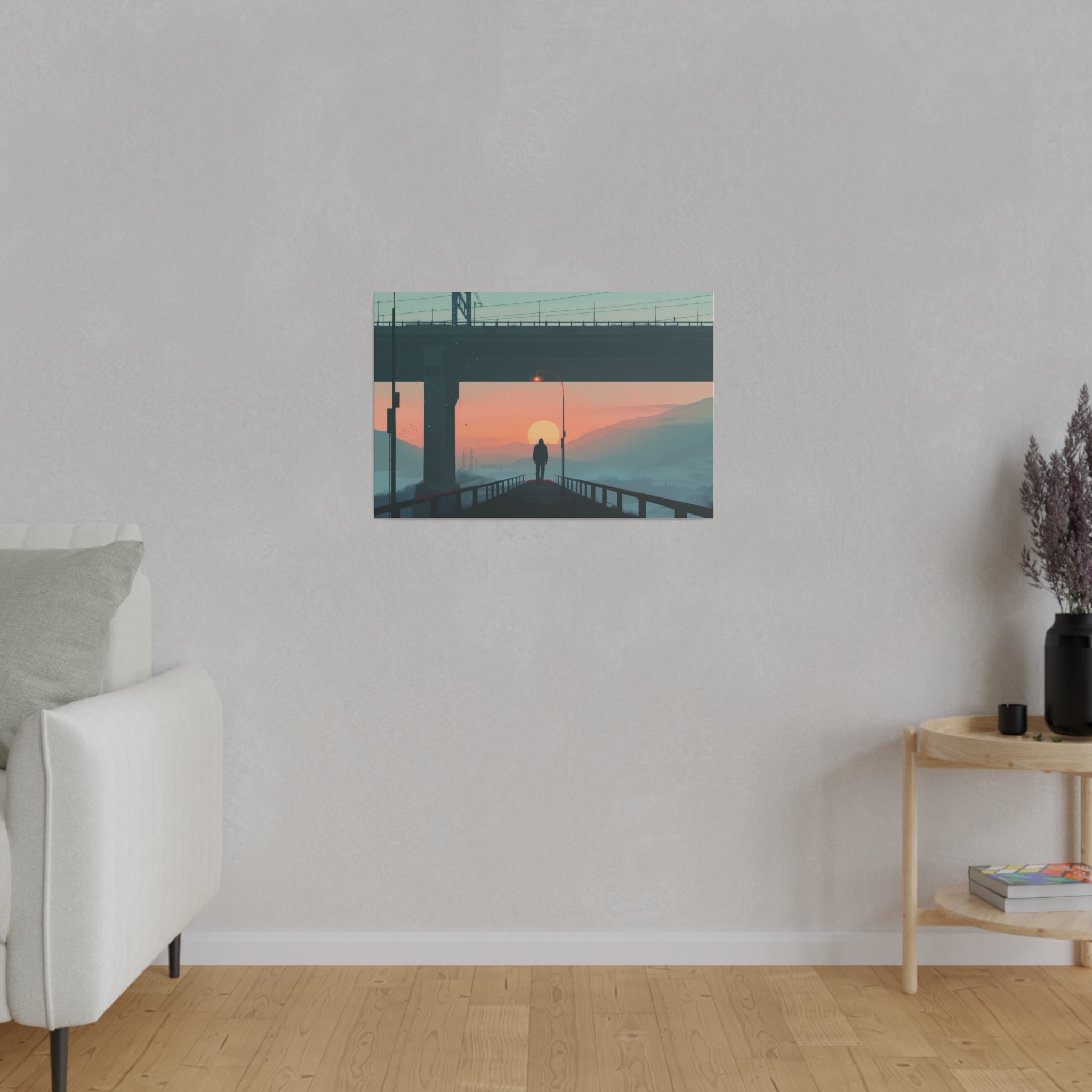 Abstract Wall Art - Horizontal Canvas - WA142