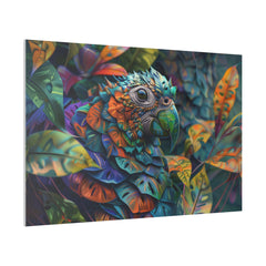 Parrot Fantasy Wall Art - Horizontal Canvas - WA162