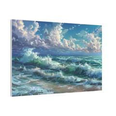 Ocean Wall Art - Horizontal Canvas - WA173