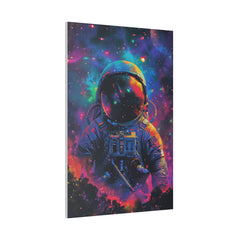 Astronaut in Space Wall Art - Vertical Canvas - WA140