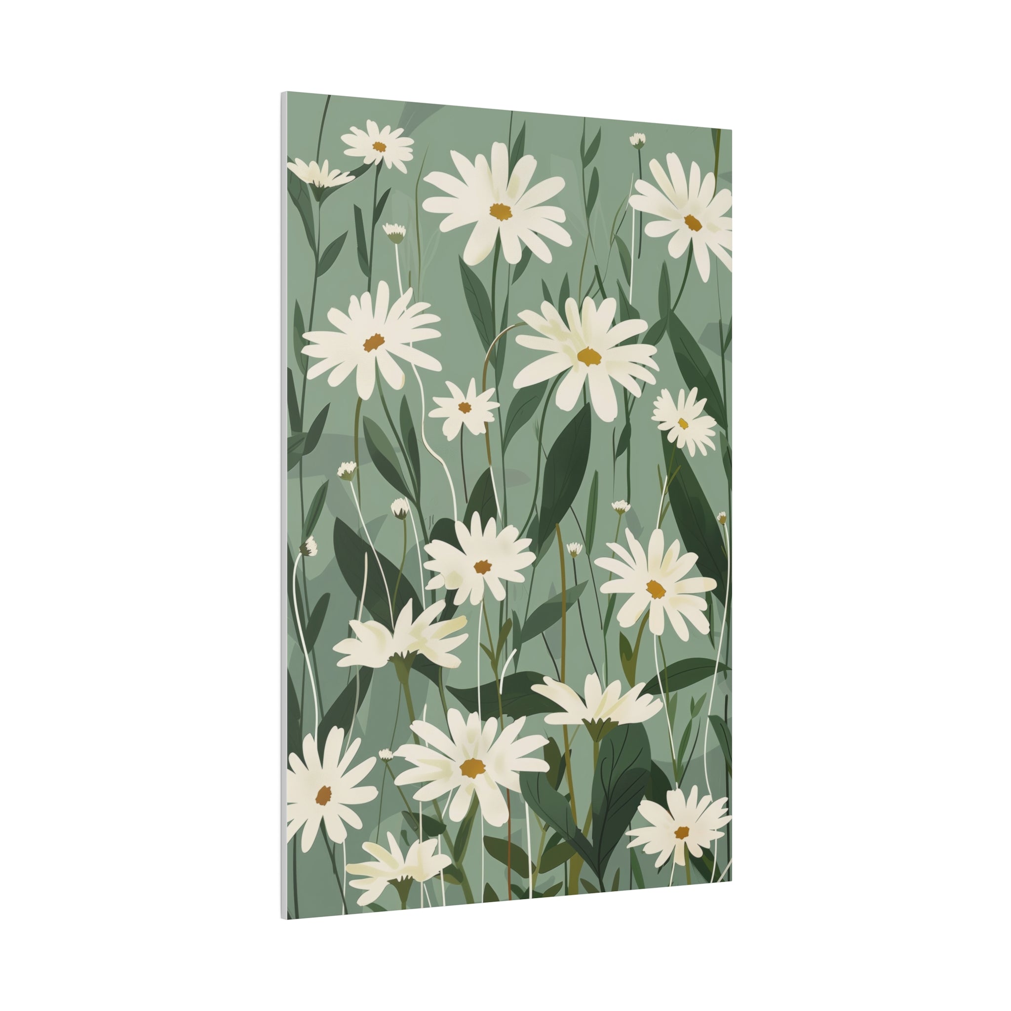 Flowers Wall Art - Botanical Wall Art - Vertical Canvas - WA64