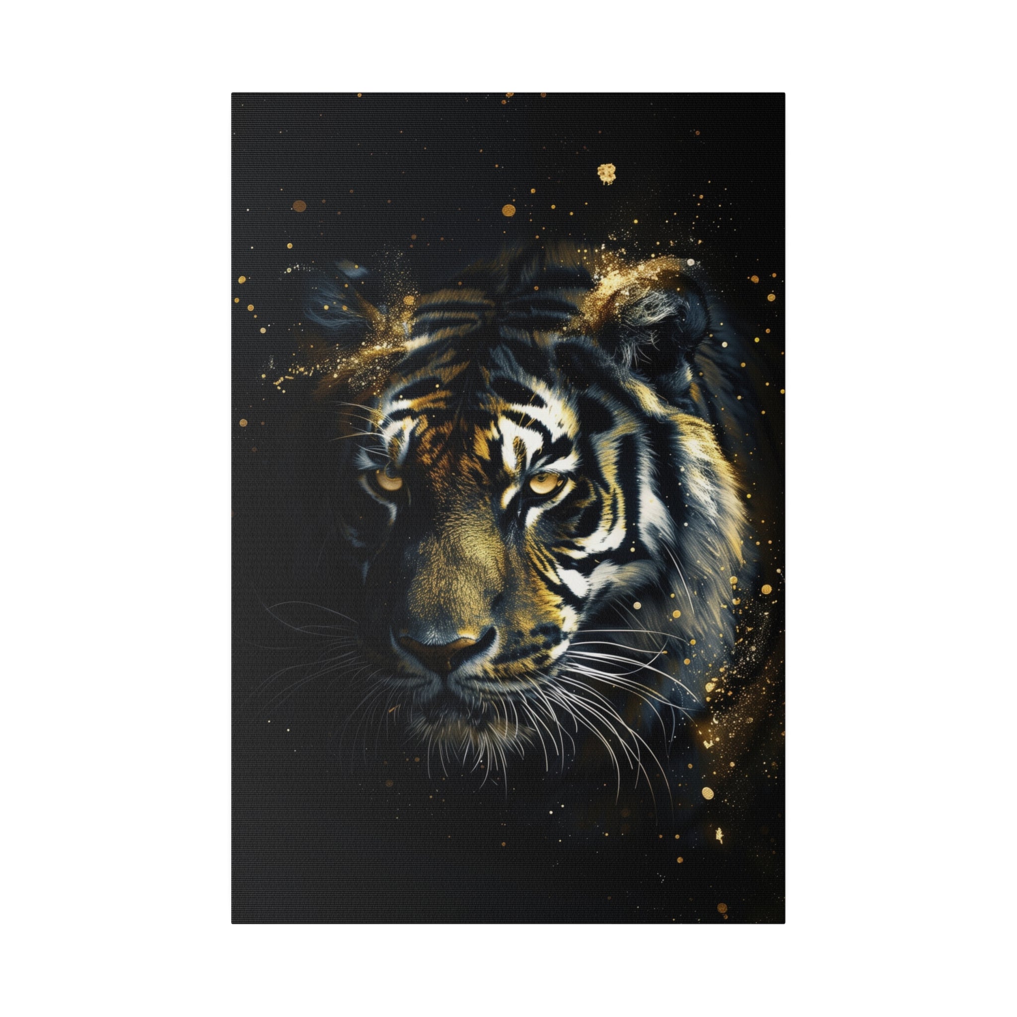 Tiger's Reign - Wildlife Wall Art - Vertical Canvas - WA267