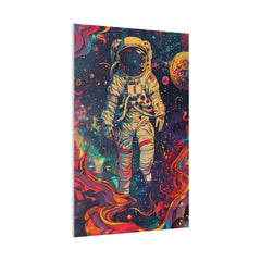 Astronaut in Space Wall Art - Vertical Canvas - WA119