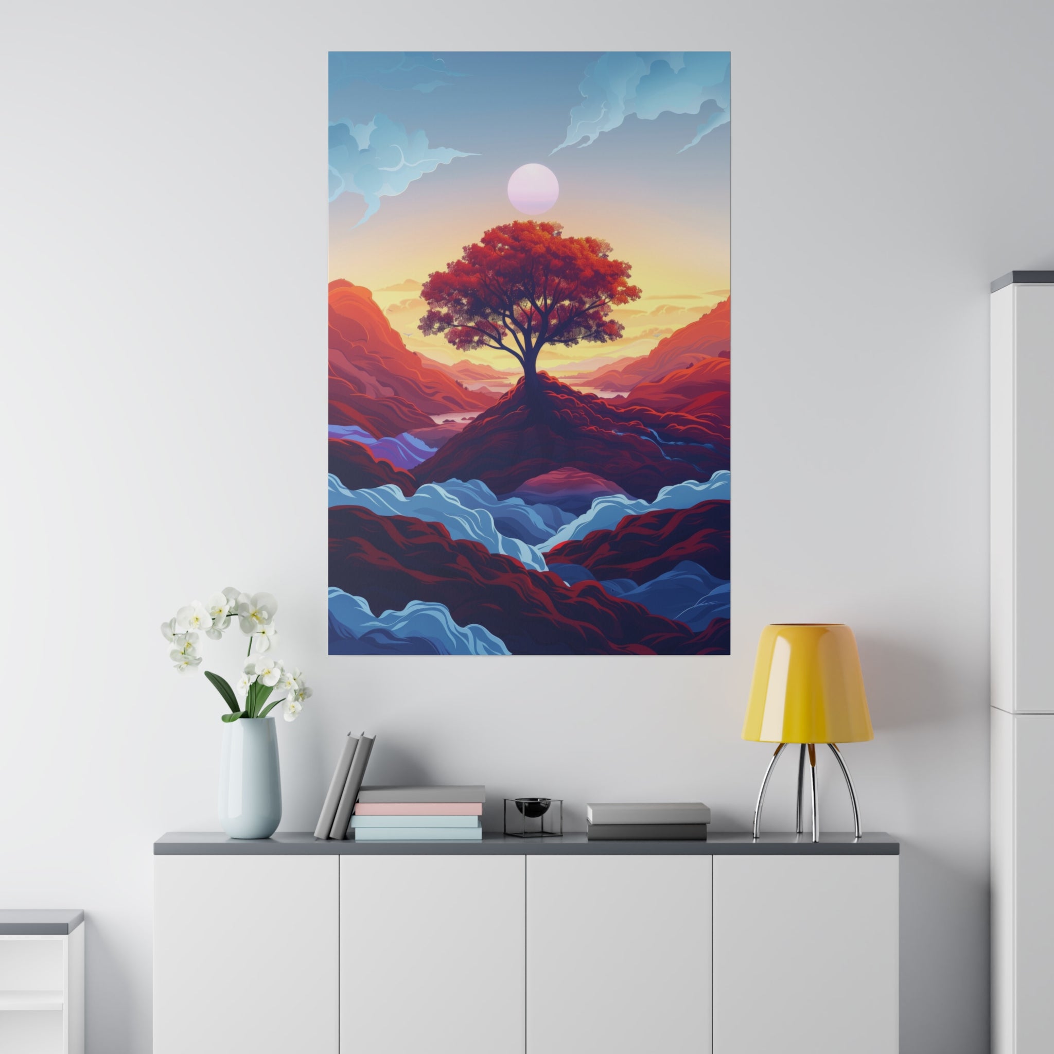 Fantasy Wall Art - Vertical Canvas - WA11