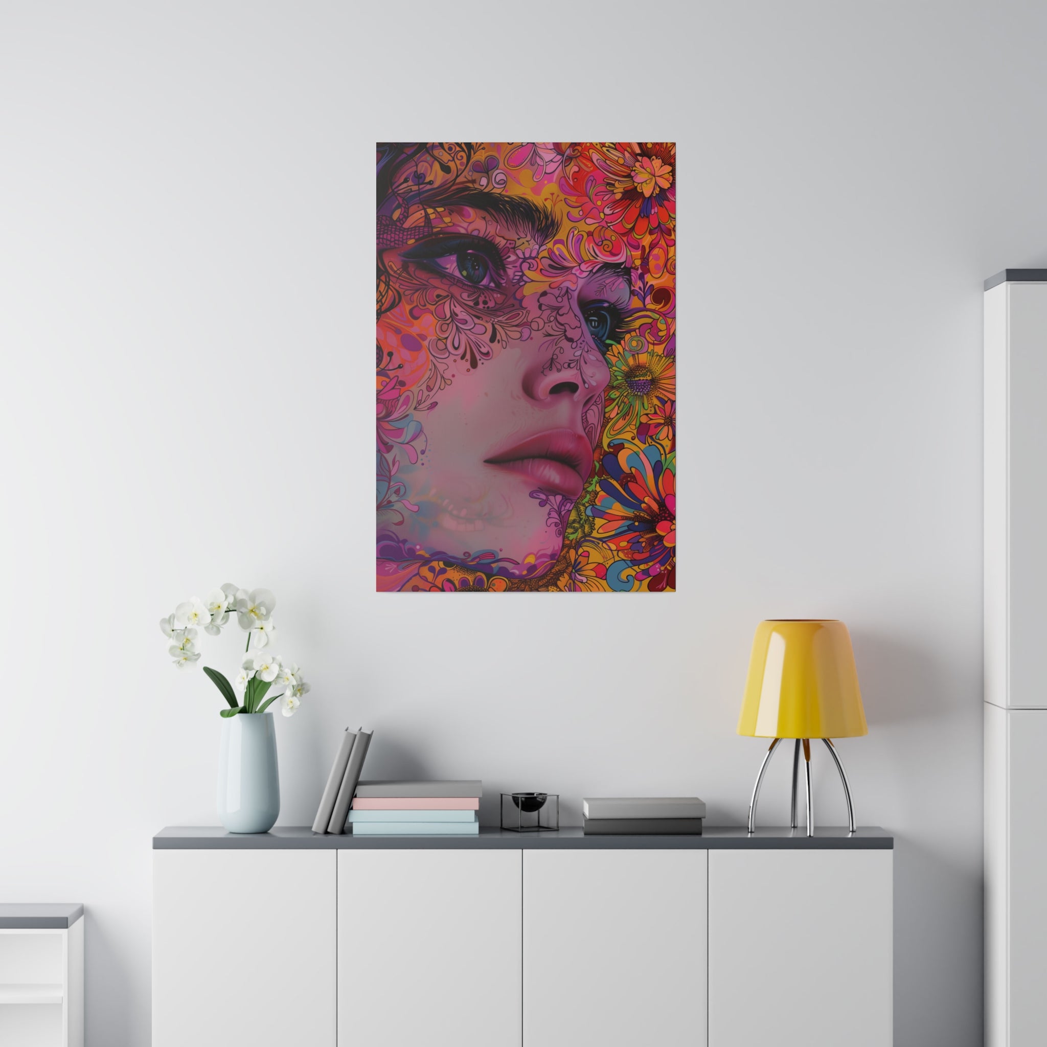 Pop Wall Art - Vertical Canvas - WA110