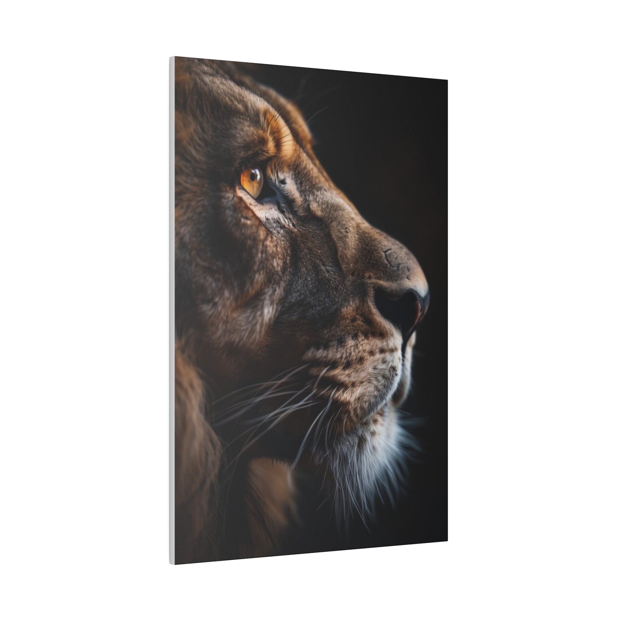 Lion's Glory - Wildlife Wall Art - Vertical Canvas - WA284