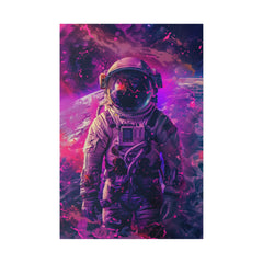 Astronaut in Space Wall Art - Vertical Canvas - WA138