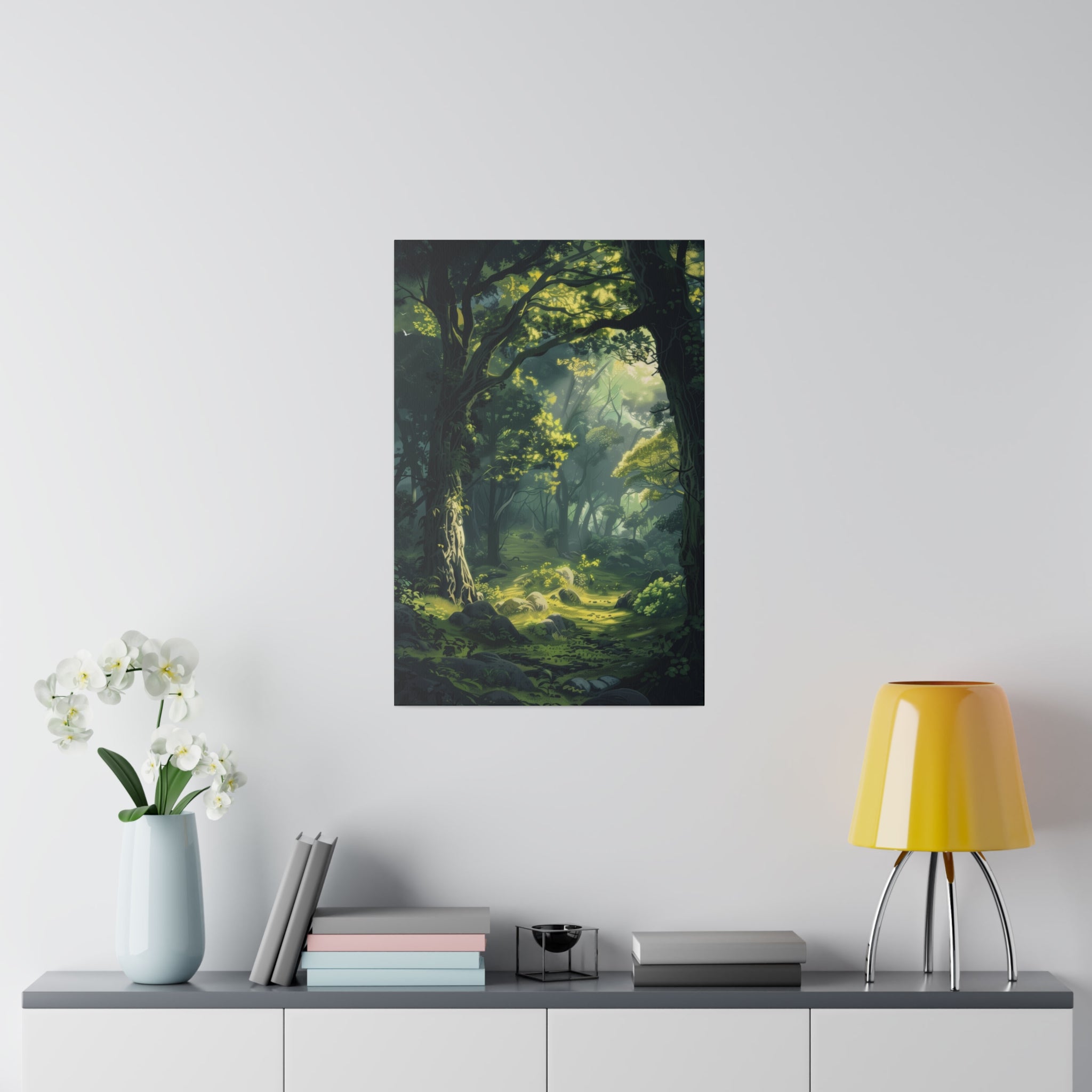 Beautiful Forest - Nature Wall Art - Vertical Canvas - WA84