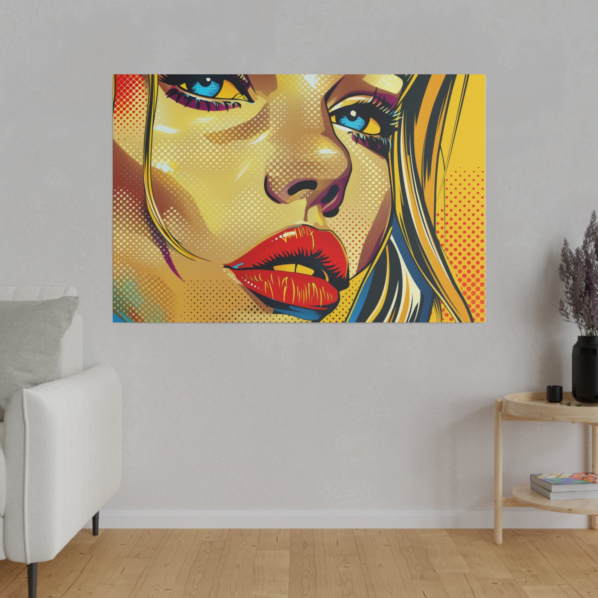 Pop Wall Art - Horizontal Canvas - WA188