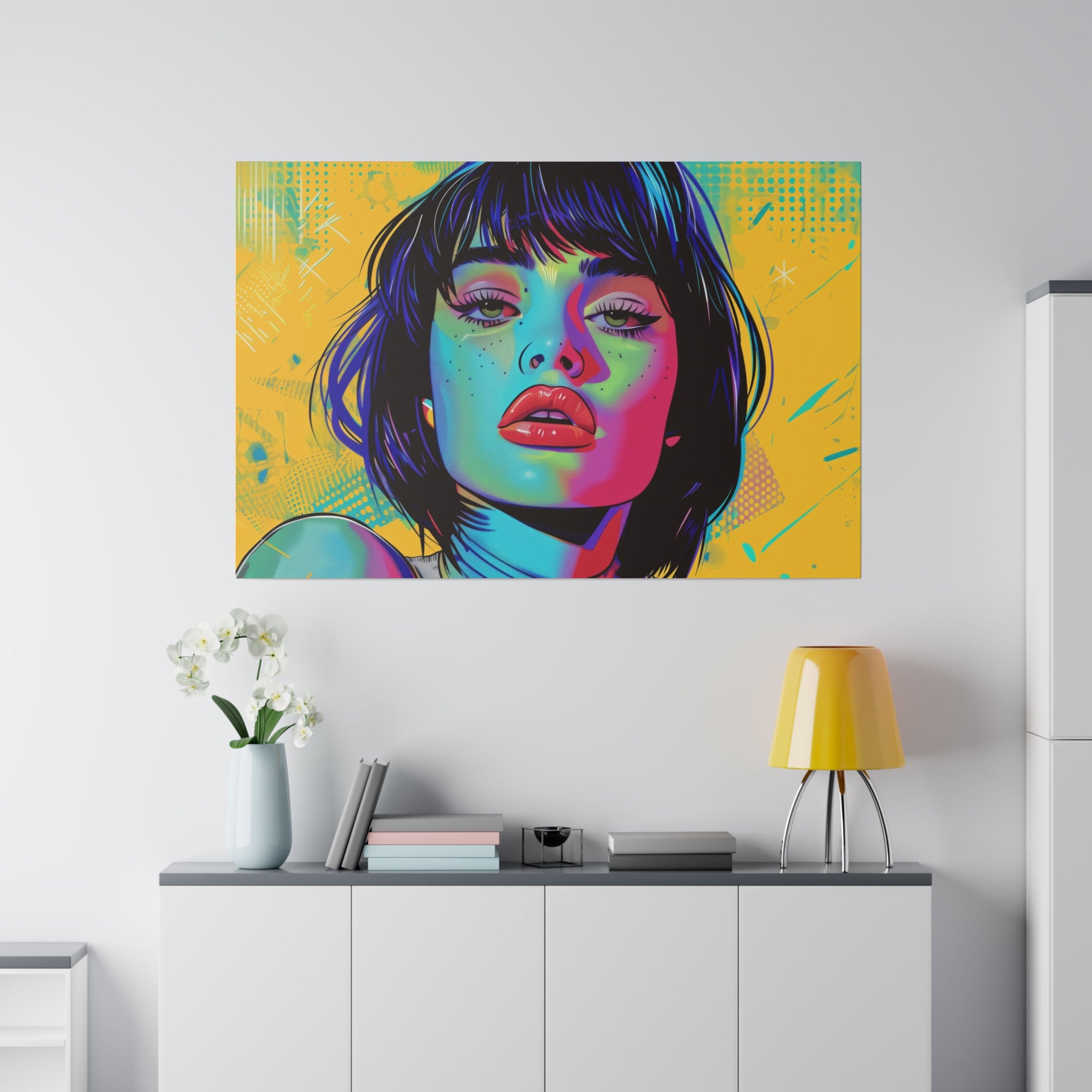 Pop Wall Art - Horizontal Canvas - WA189