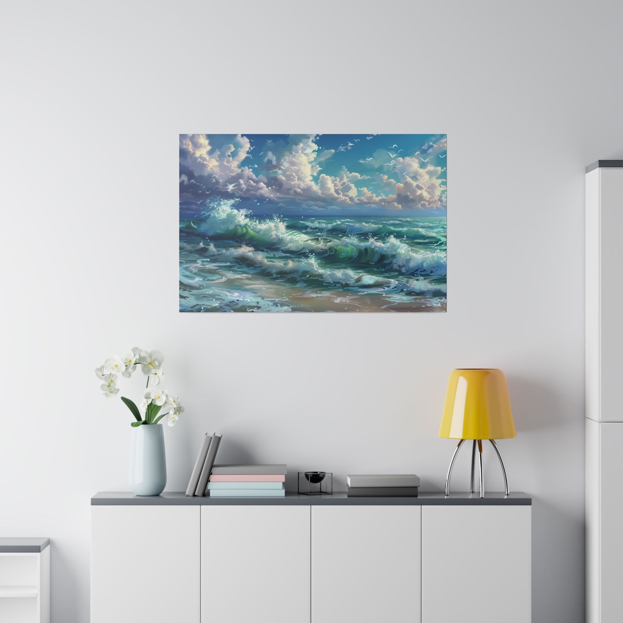 Ocean Wall Art - Horizontal Canvas - WA173