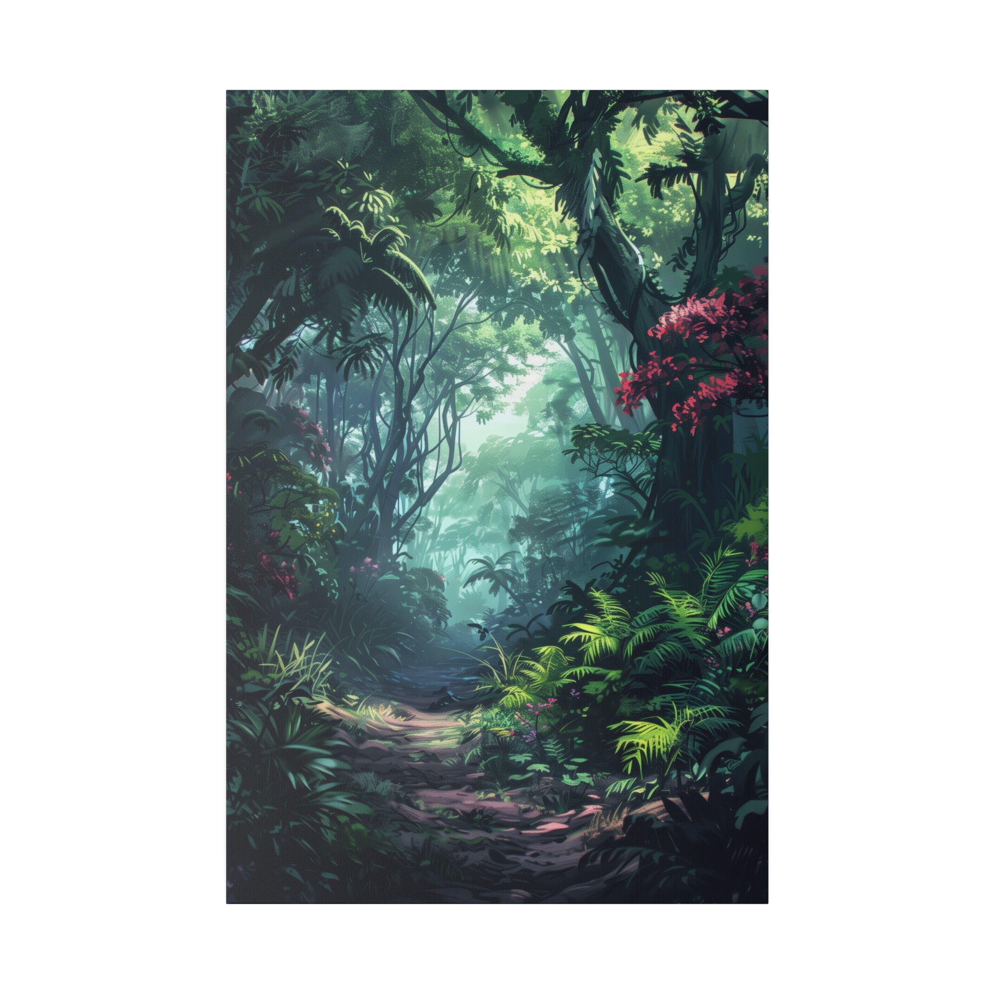 Beautiful Forest - Nature Wall Art - Vertical Canvas - WA86