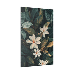 Flowers Wall Art - Botanical Wall Art - Vertical Canvas - WA63