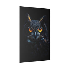 Owl's Brilliance - Wildlife Wall Art - Vertical Canvas - WA275