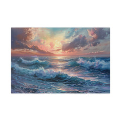 Ocean Wall Art - Horizontal Canvas - WA177