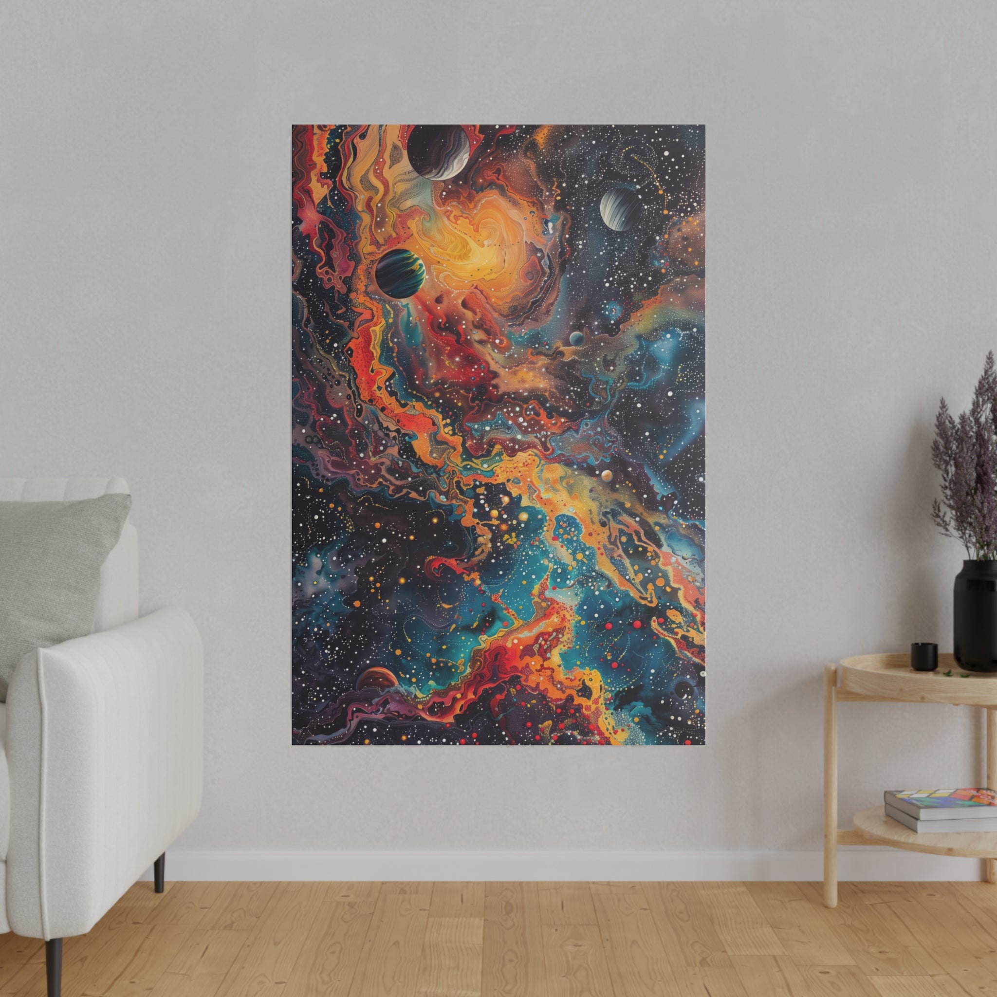 Space Wall Art - Vertical Canvas - WA136