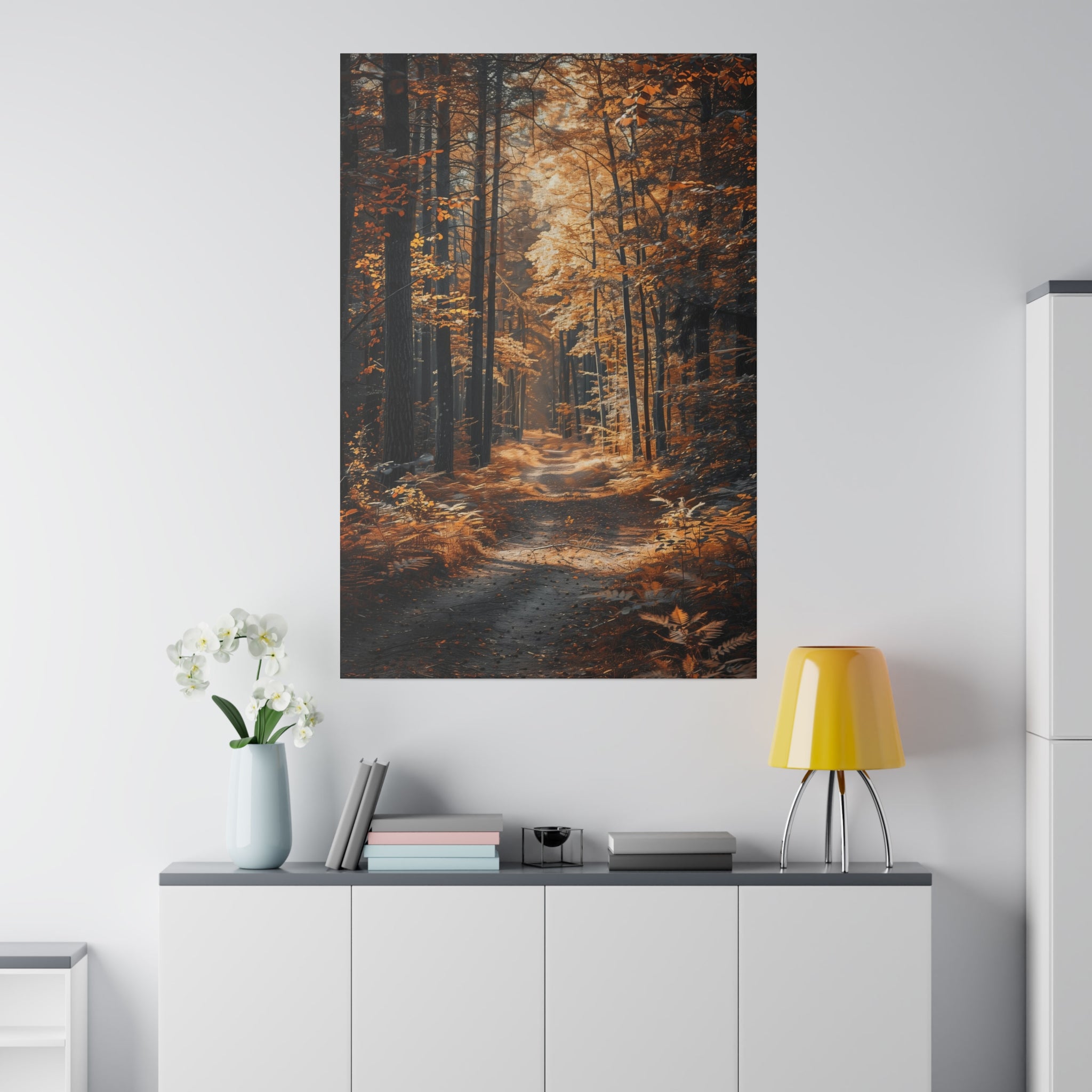 Beautiful Forest - Nature Wall Art - Vertical Canvas - WA82