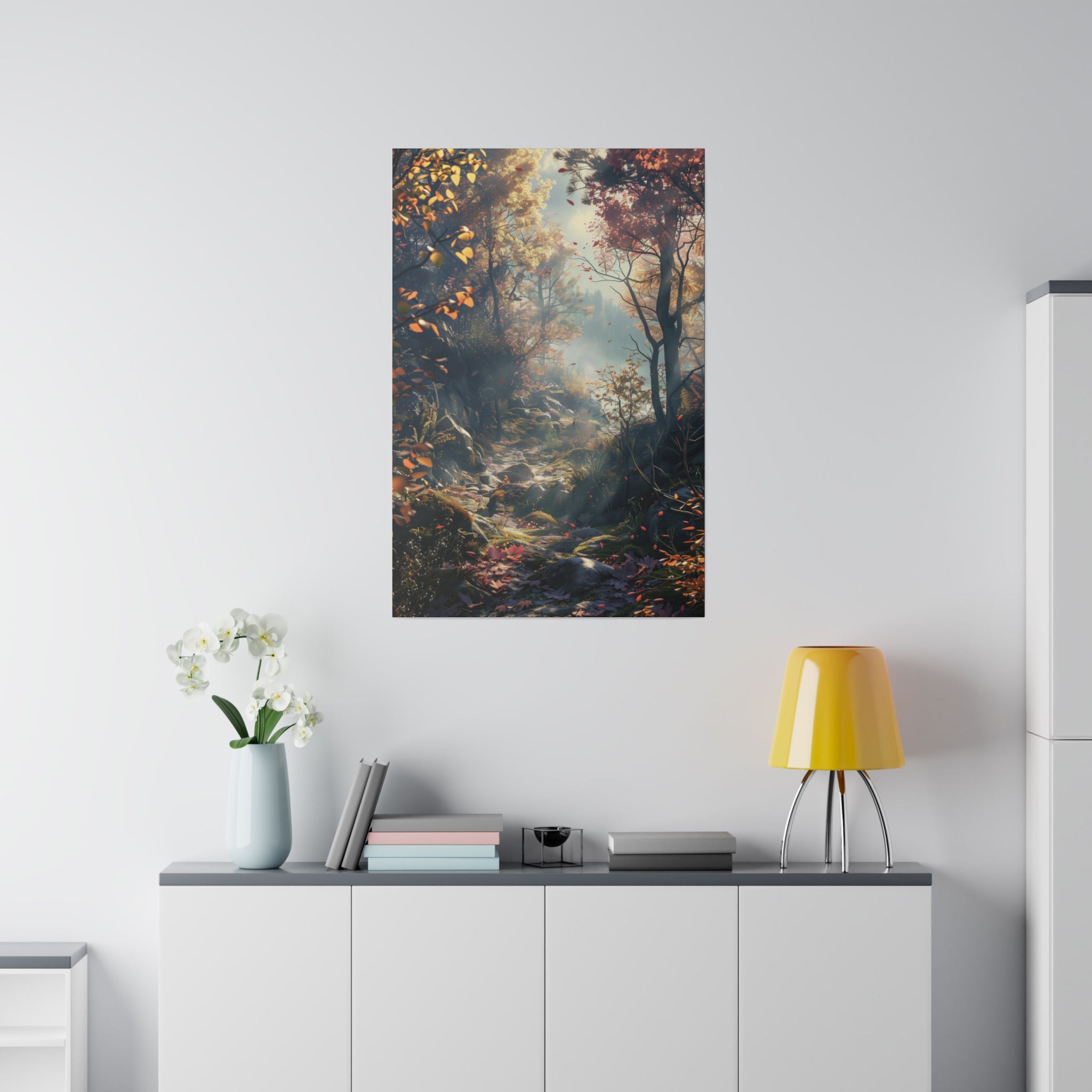 Beautiful Forest - Nature Wall Art - Vertical Canvas - WA85