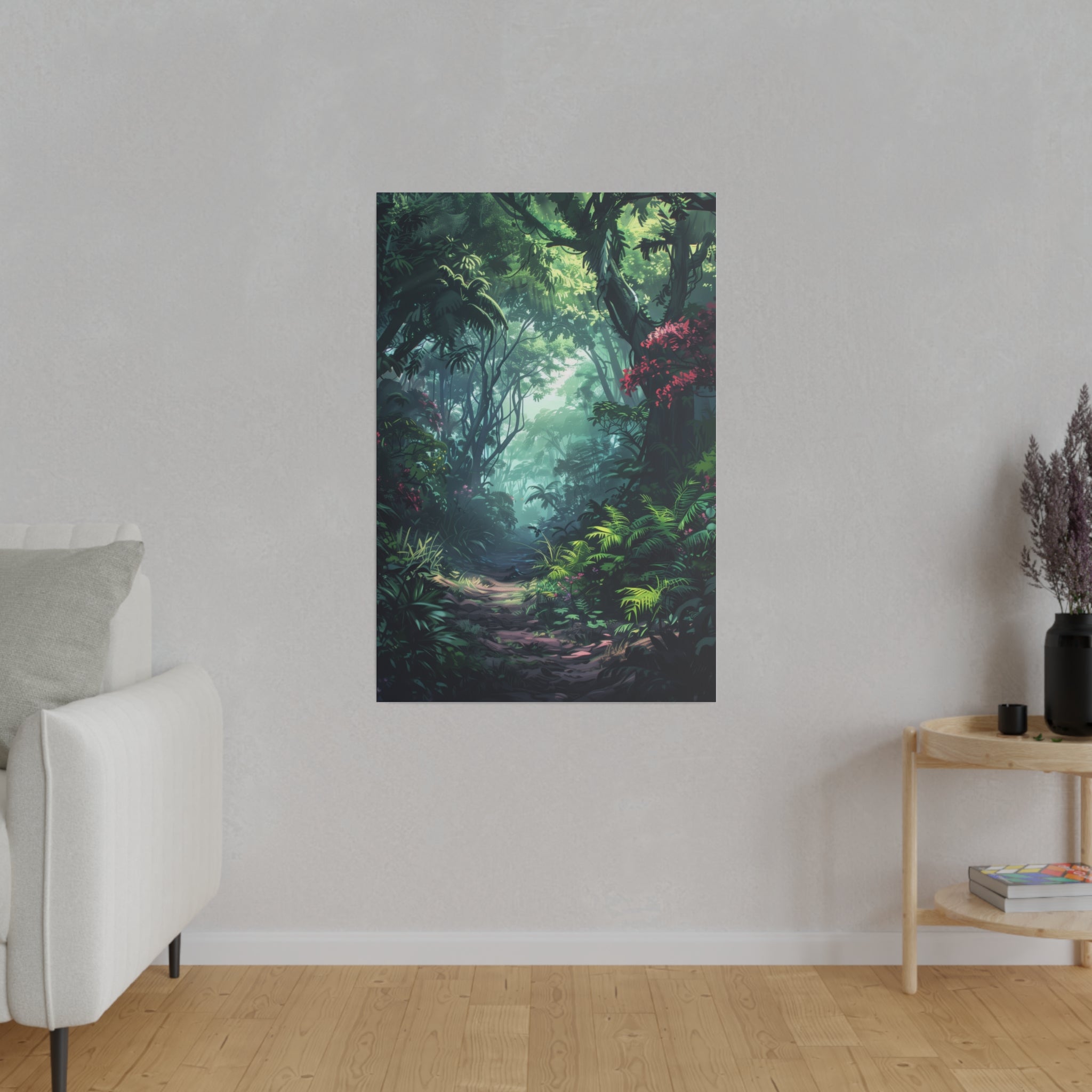 Beautiful Forest - Nature Wall Art - Vertical Canvas - WA86