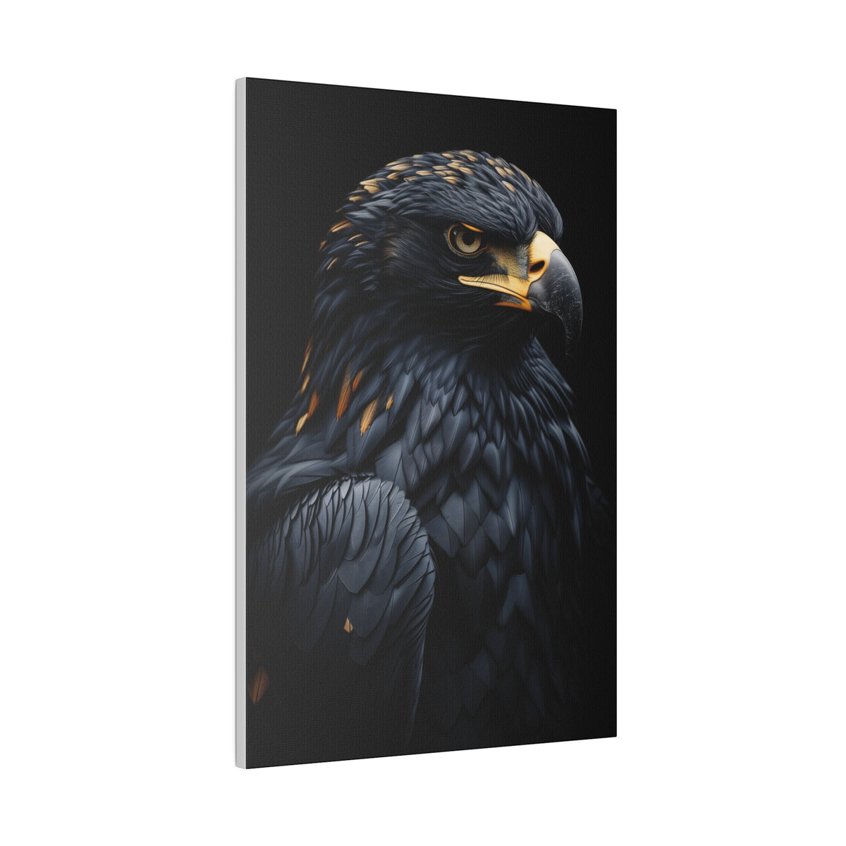 Eagle's Splendor - Wildlife Wall Art - Vertical Canvas - WA278