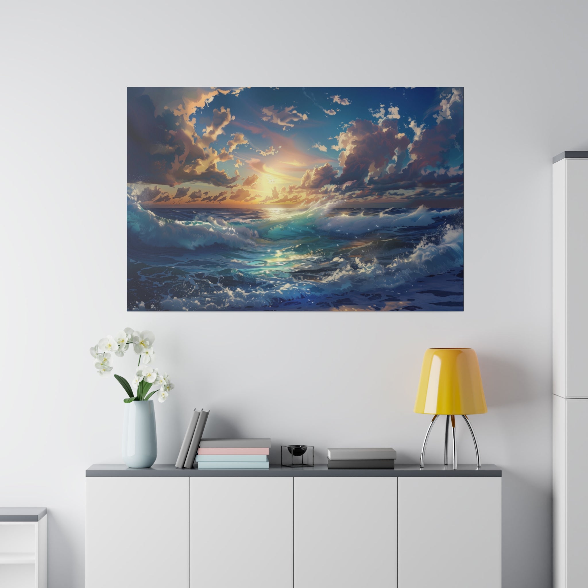 Ocean Wall Art - Horizontal Canvas - WA171