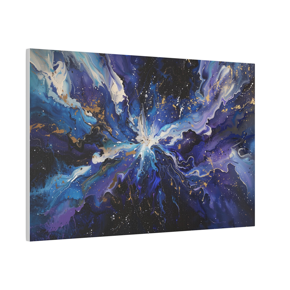 Cosmic Burst - Abstract Wall Art - Horizontal Canvas - WA223