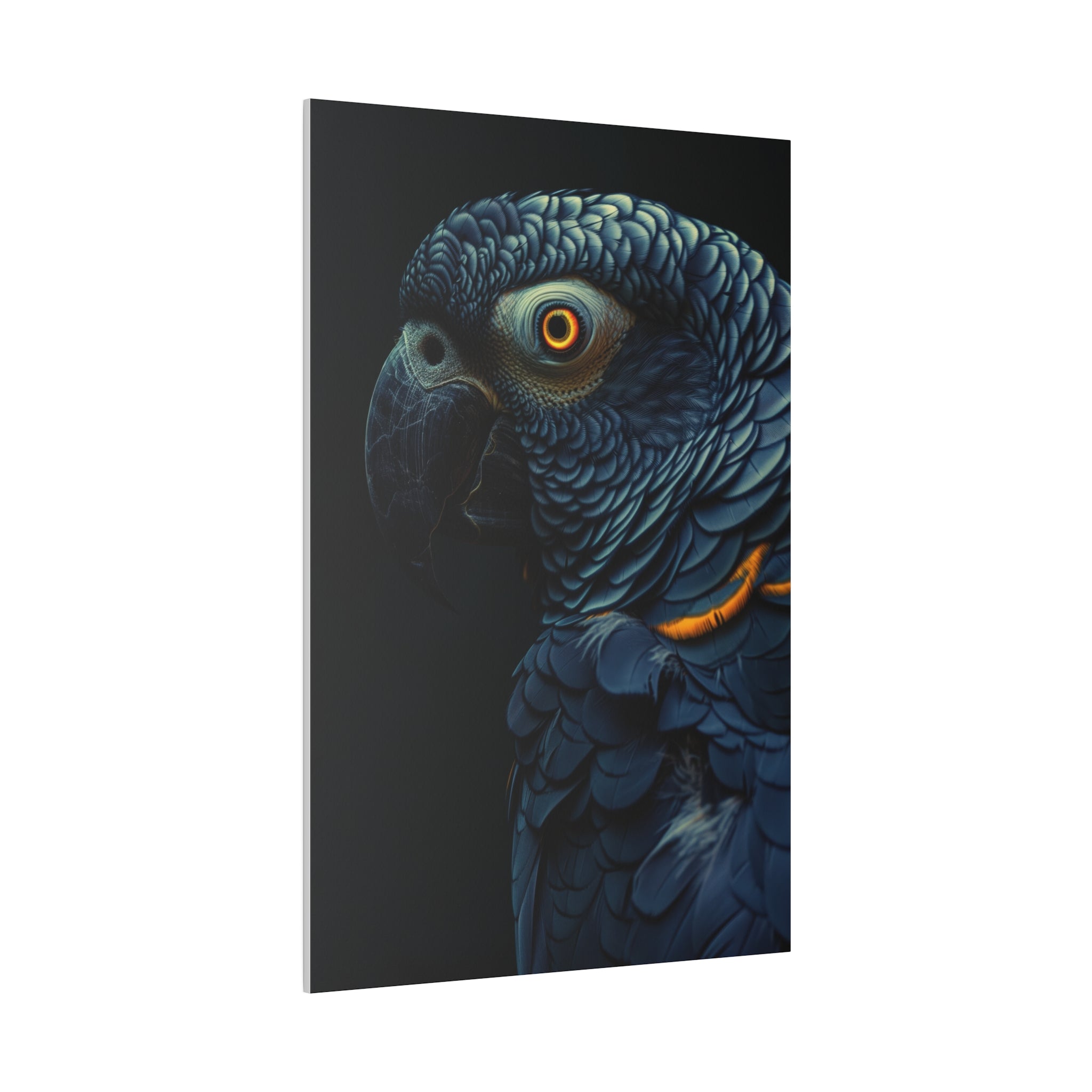 Parrot's Grace - Wildlife Wall Art - Vertical Canvas - WA292