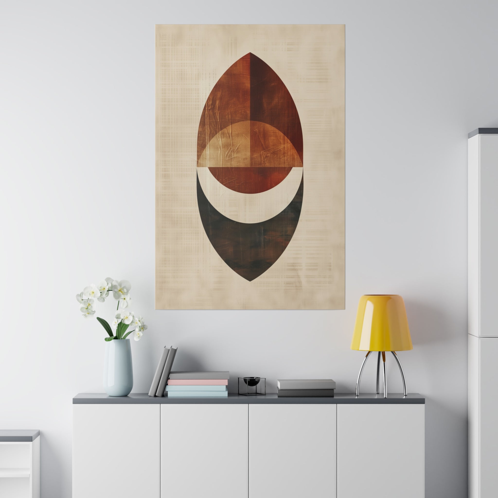 Abstract Wall Art - Vertical Canvas - WA20