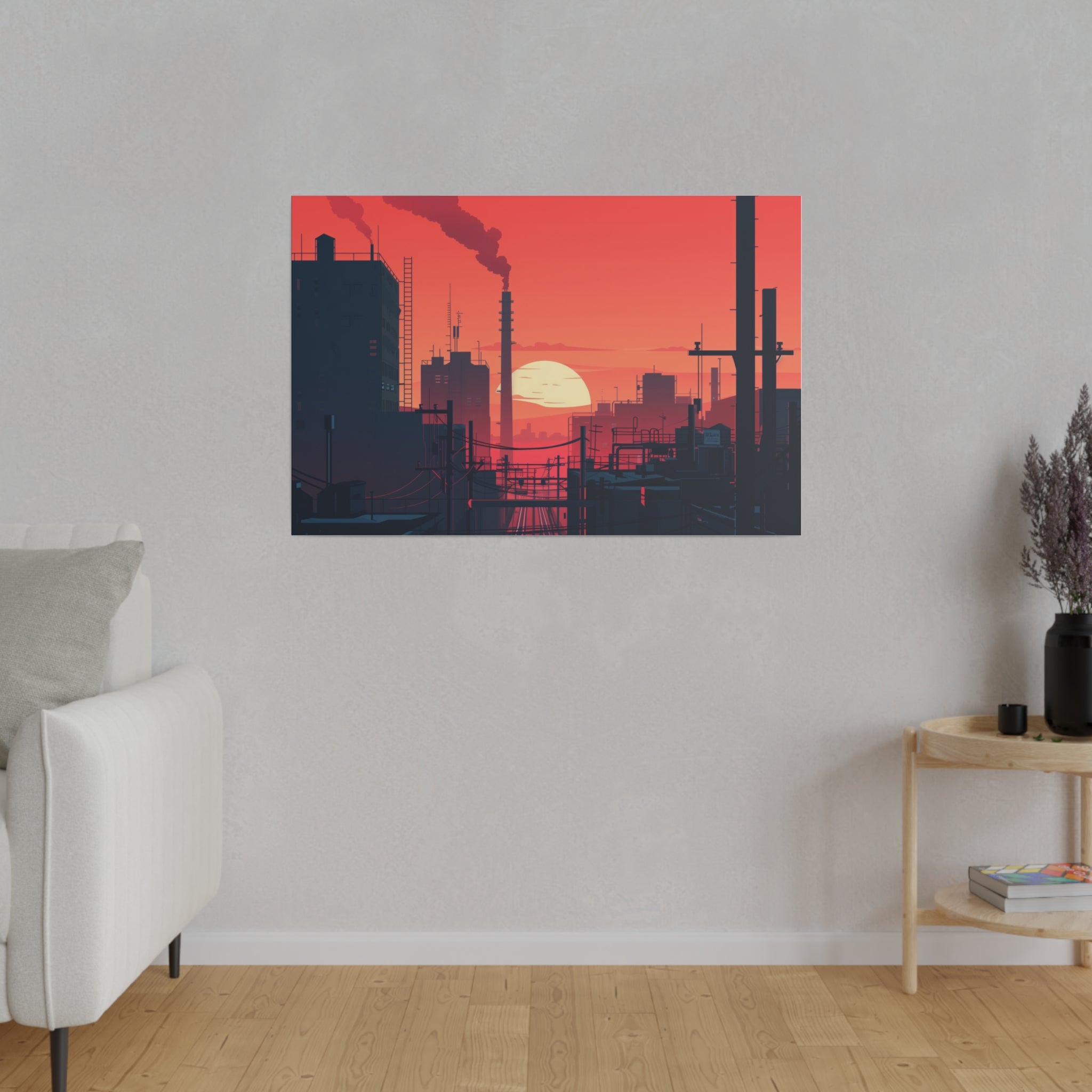 Abstract Wall Art - Horizontal Canvas - WA144