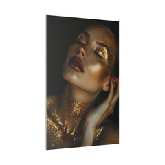 Woman in Gold - Luxury Themed Canvas - Vertical Canvas - WA77