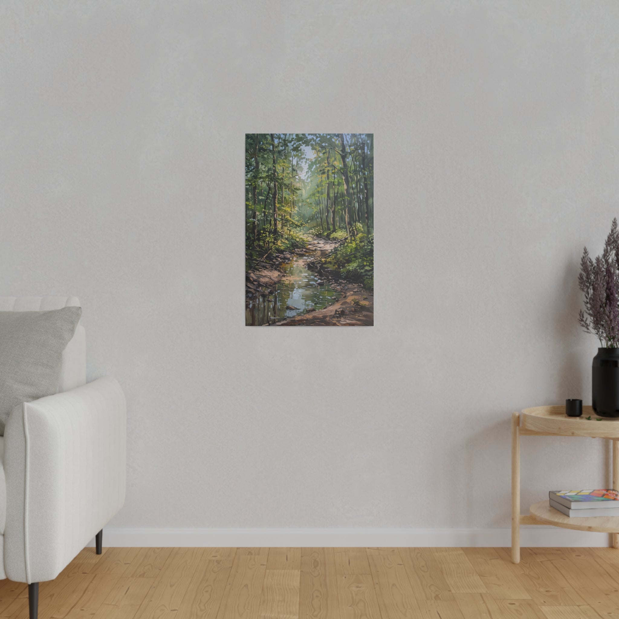 Beautiful Forest - Nature Wall Art - Vertical Canvas - WA88