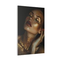 Woman in Gold - Luxury Themed Canvas - Vertical Canvas - WA77