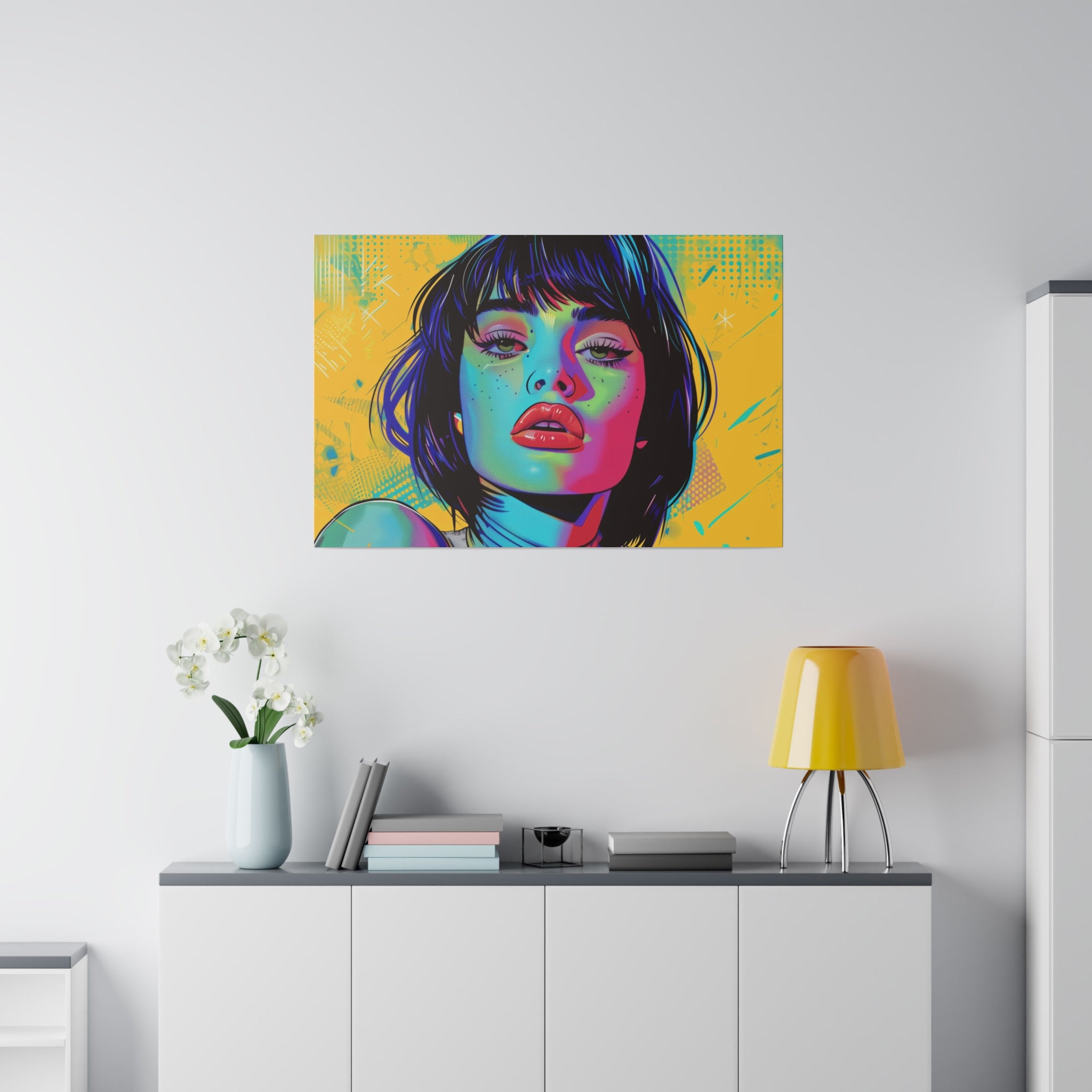 Pop Wall Art - Horizontal Canvas - WA189