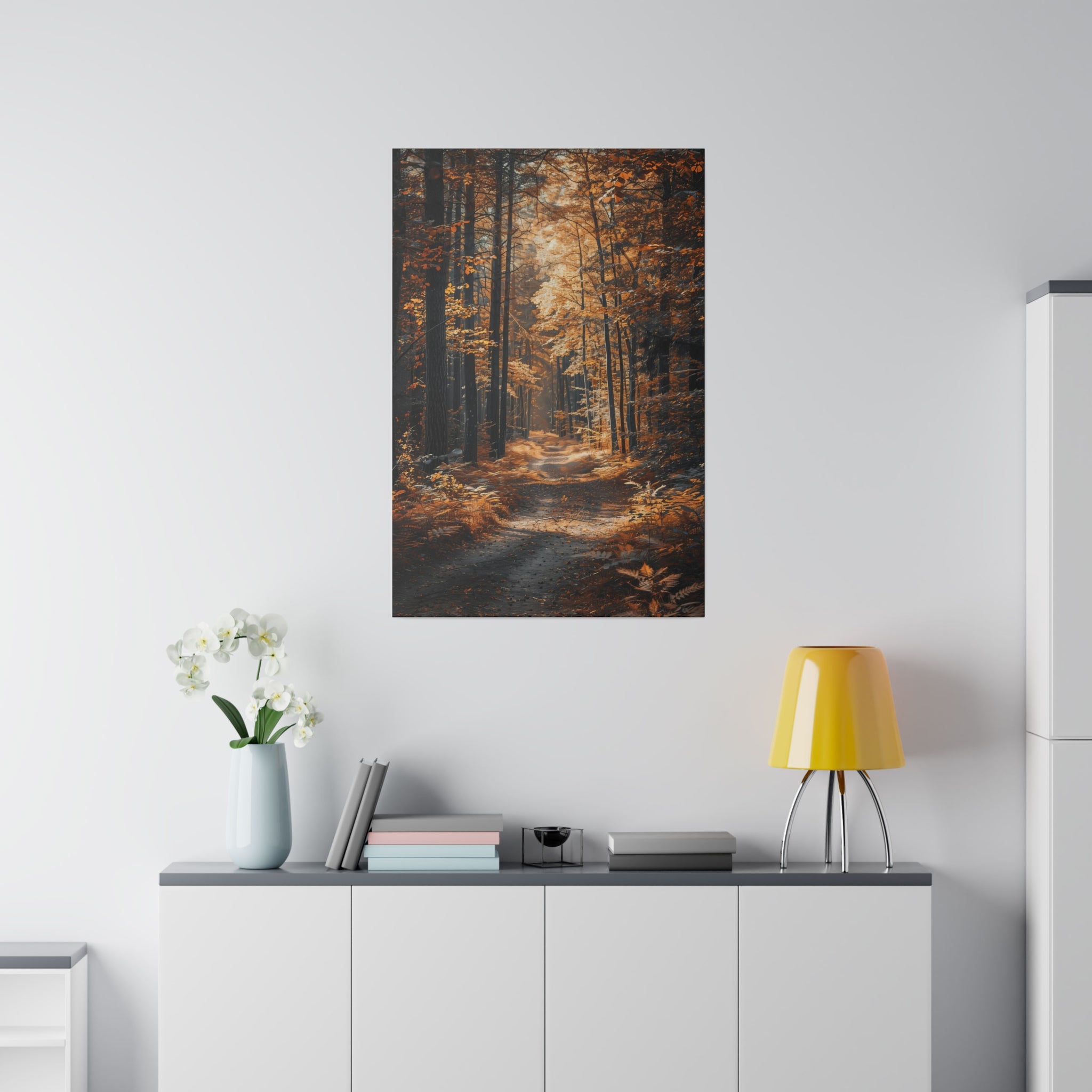 Beautiful Forest - Nature Wall Art - Vertical Canvas - WA82