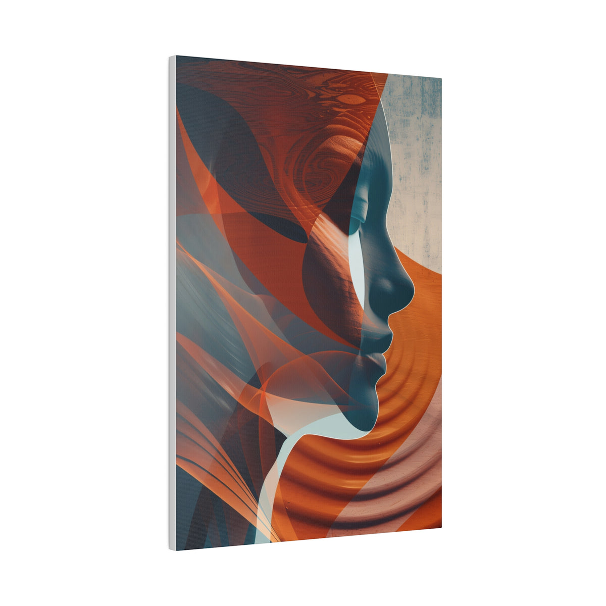 Abstract Wall Art - Vertical Canvas - WA17