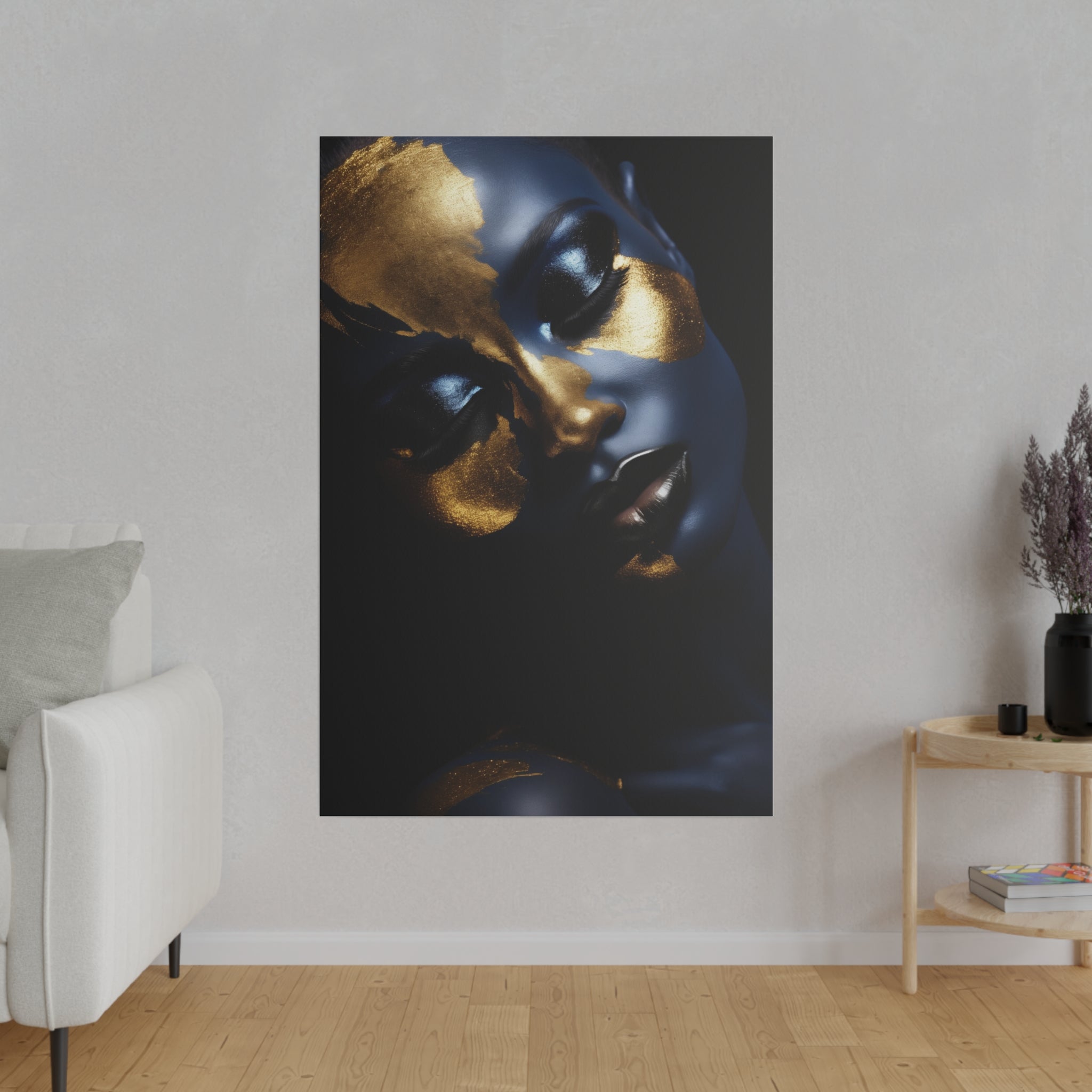 Woman in Gold - Luxury Themed Canvas - Vertical Canvas - WA66