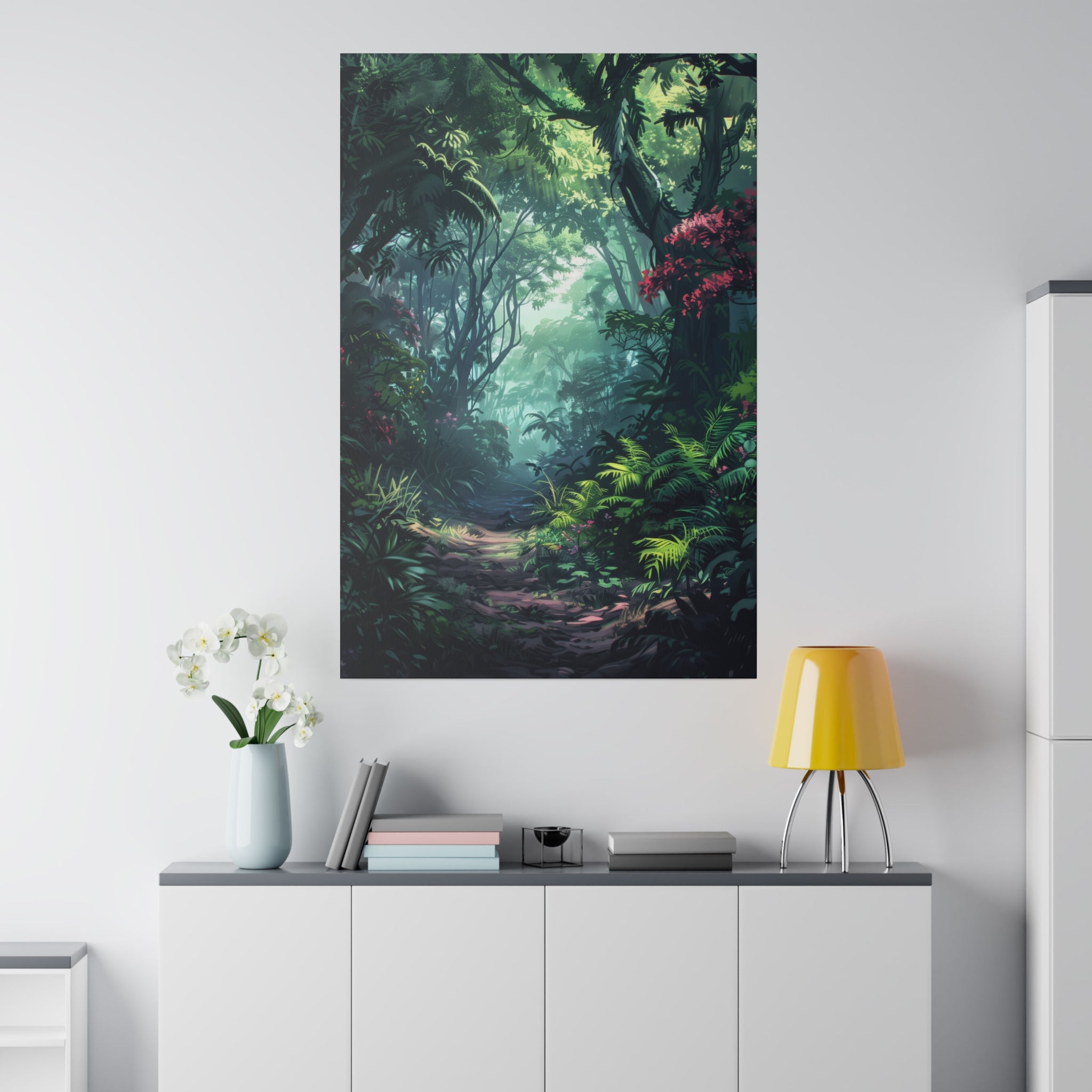 Beautiful Forest - Nature Wall Art - Vertical Canvas - WA86