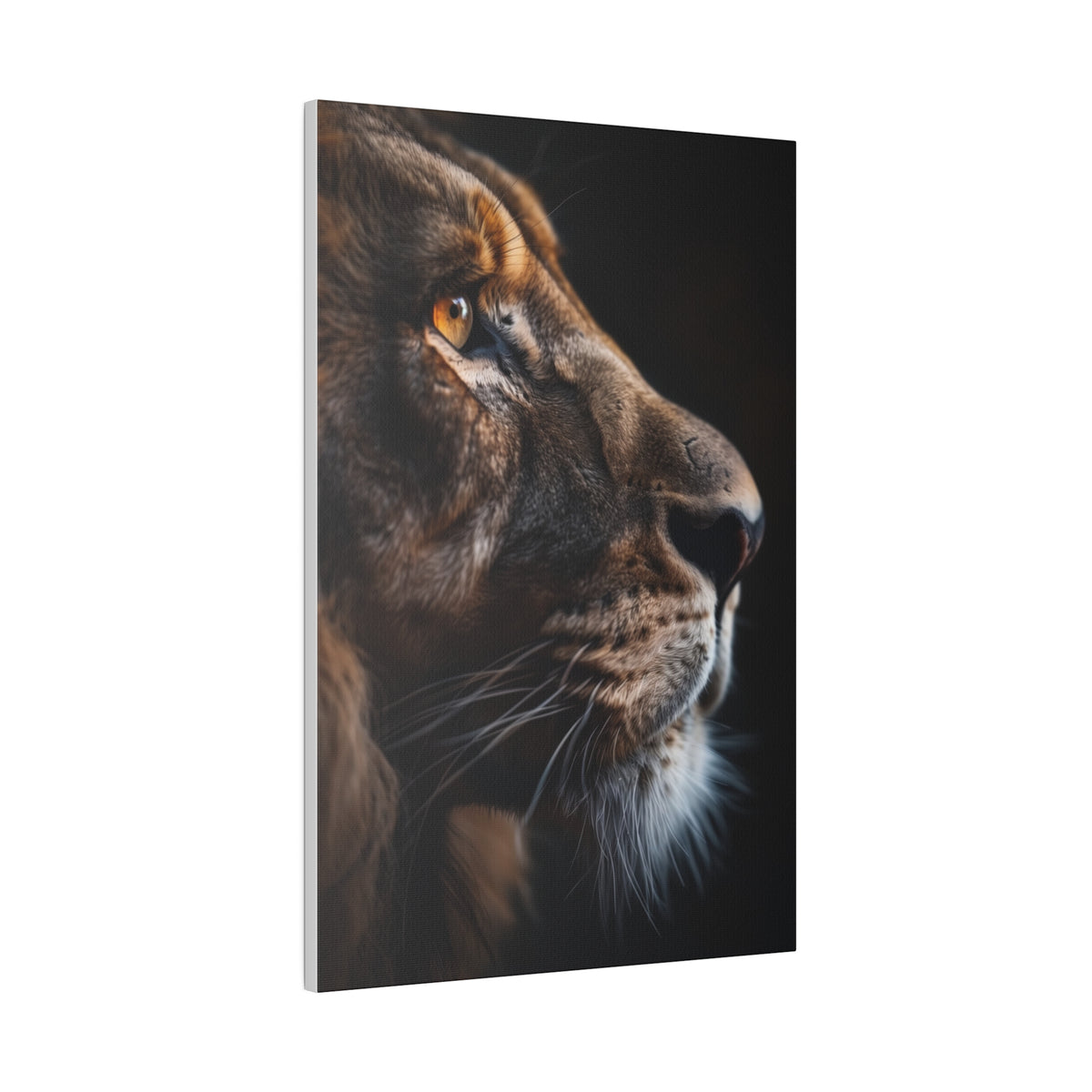 Lion's Glory - Wildlife Wall Art - Vertical Canvas - WA284