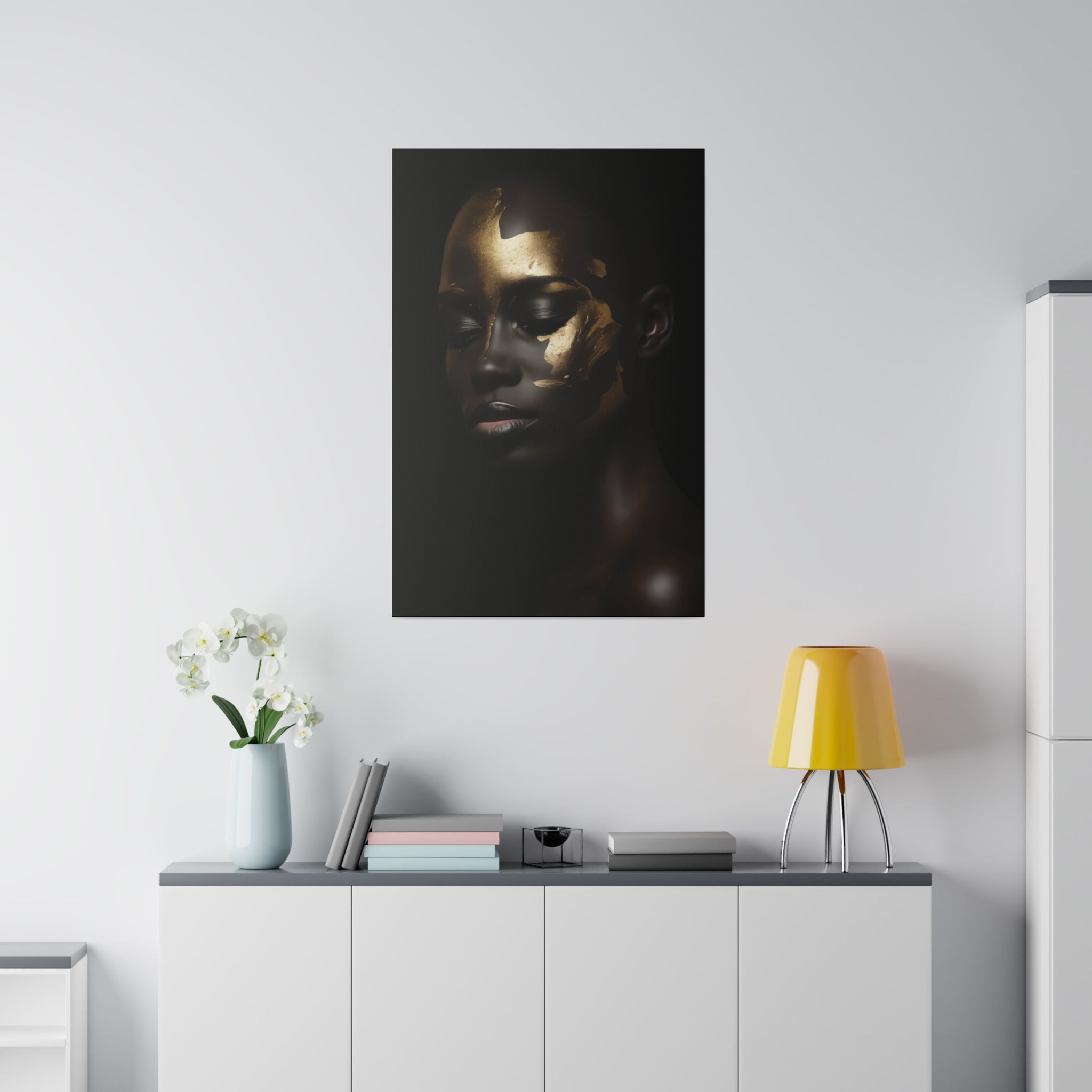 Woman in Gold - Luxury Themed Canvas - Vertical Canvas - WA67