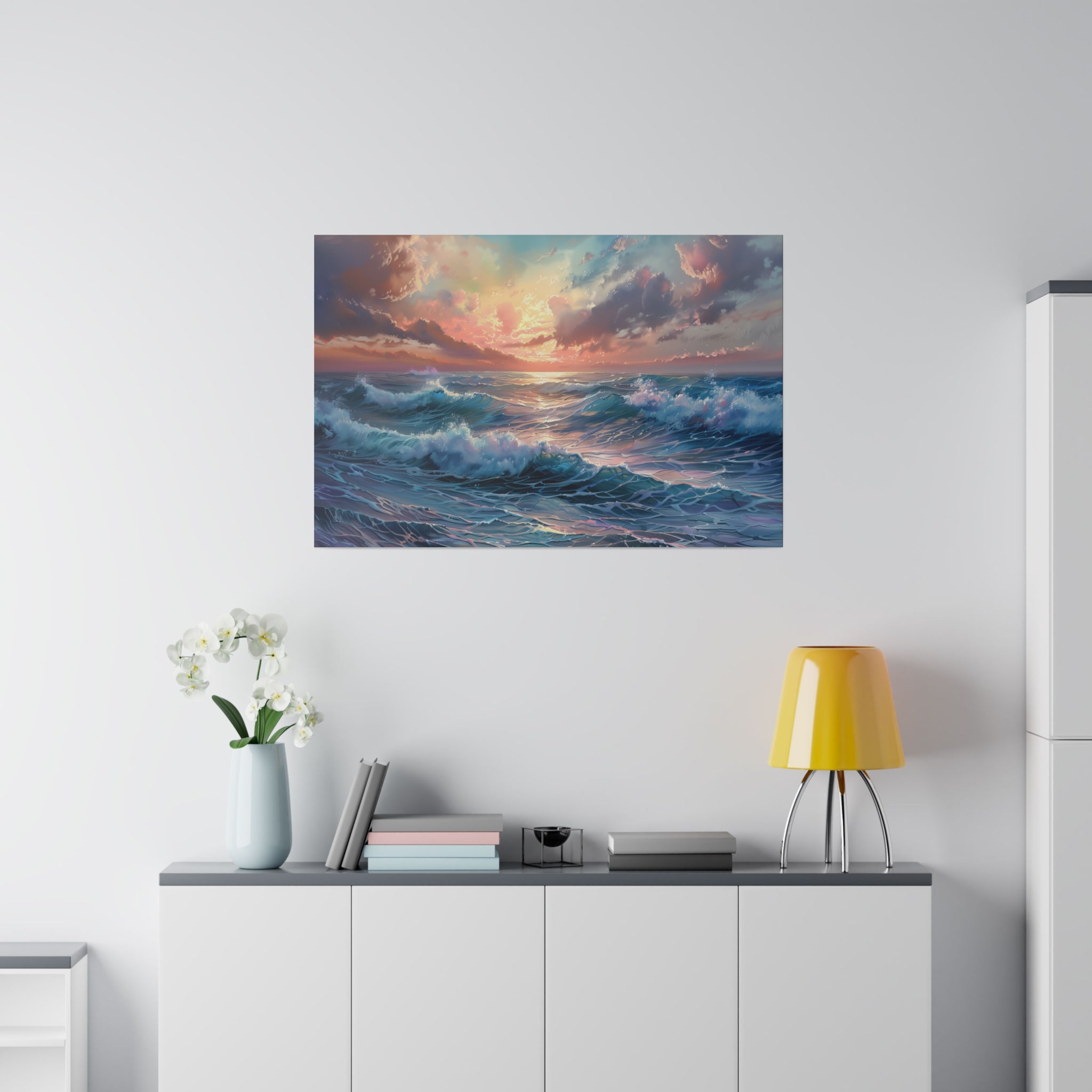 Ocean Wall Art - Horizontal Canvas - WA177