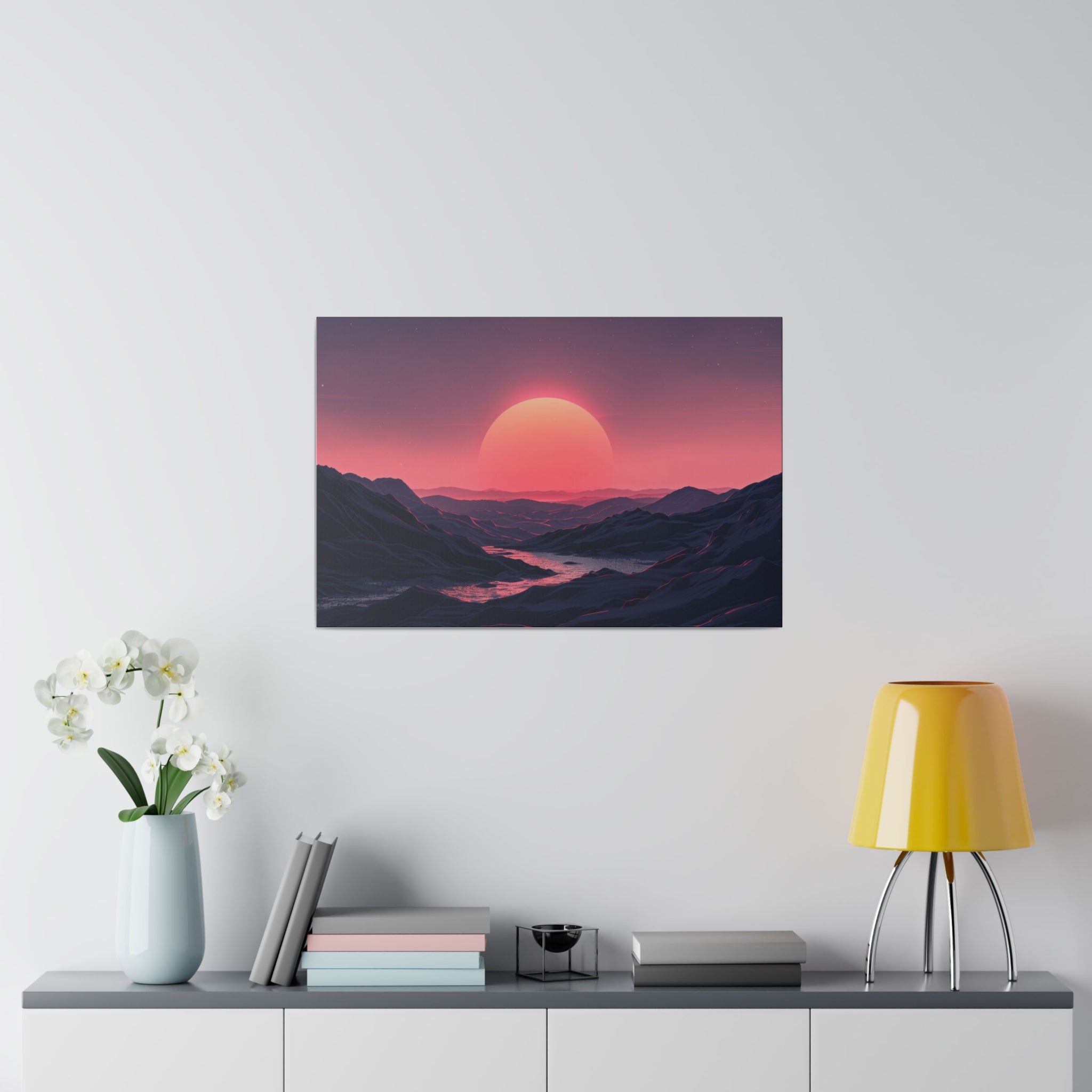 Abstract Wall Art - Horizontal Canvas - WA149