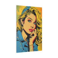 Pop Wall Art - Vertical Canvas - WA115