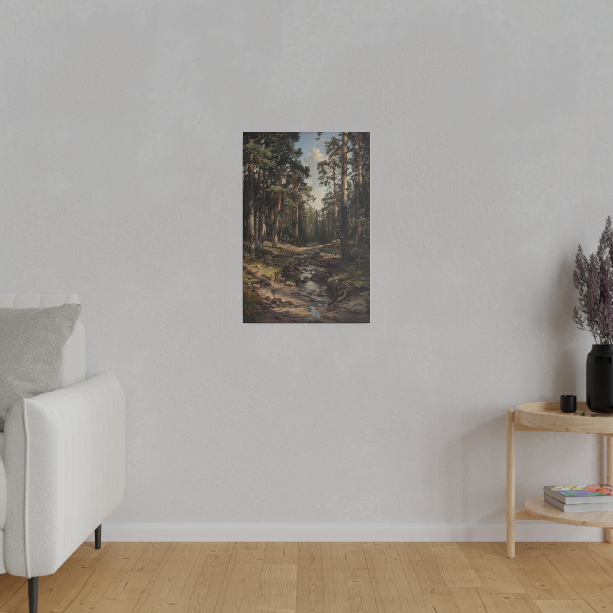 Beautiful Forest - Nature Wall Art - Vertical Canvas - WA91