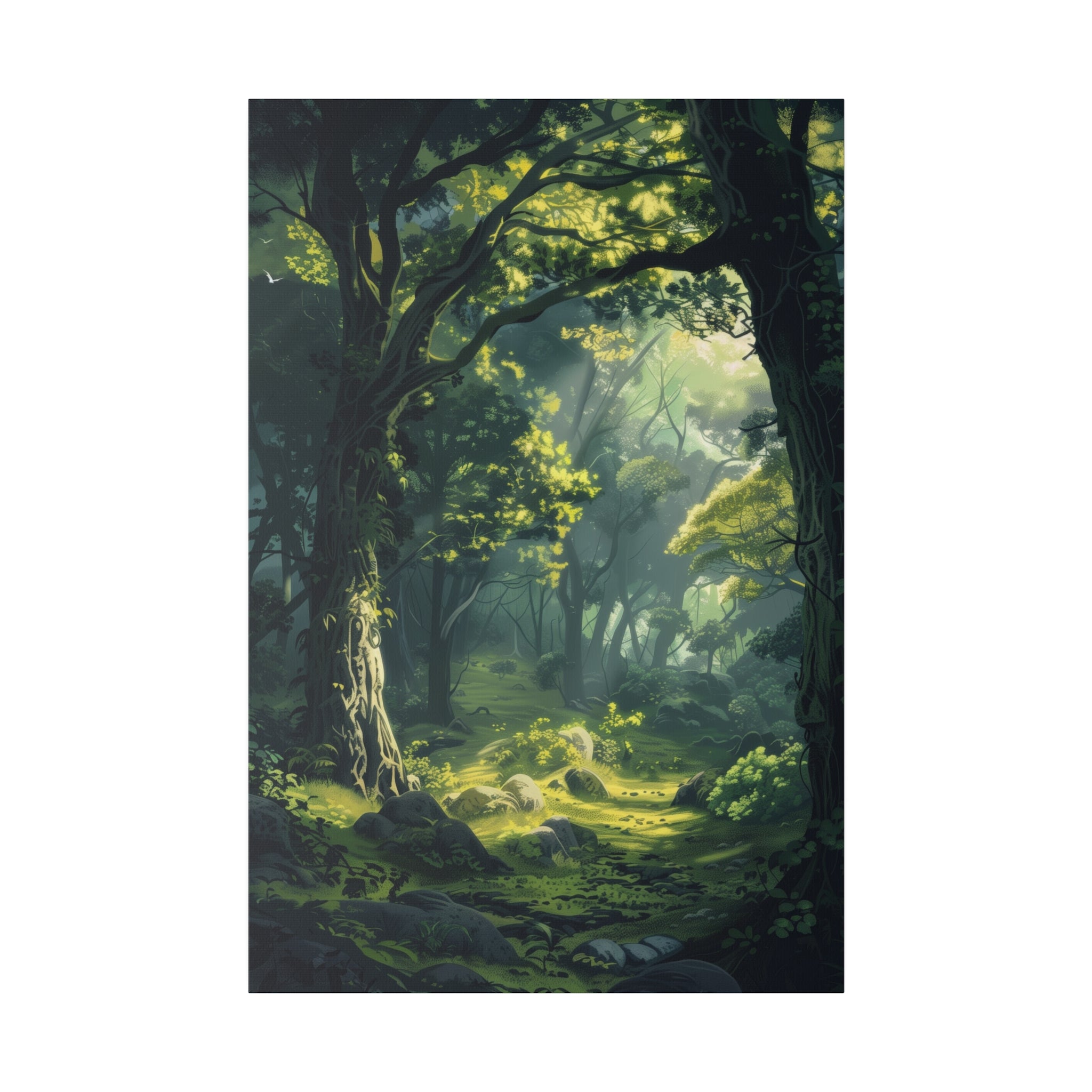 Beautiful Forest - Nature Wall Art - Vertical Canvas - WA84