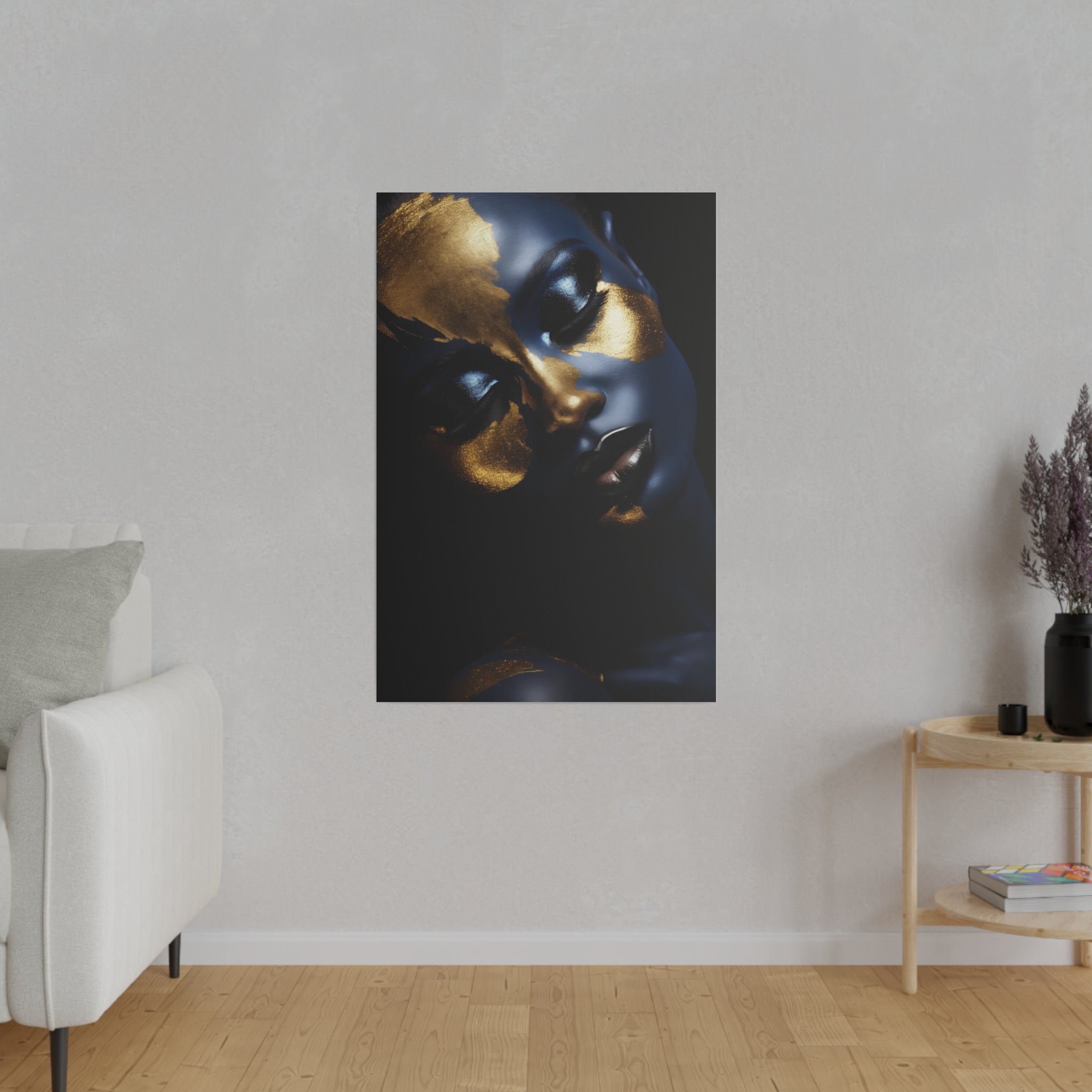 Woman in Gold - Luxury Themed Canvas - Vertical Canvas - WA66