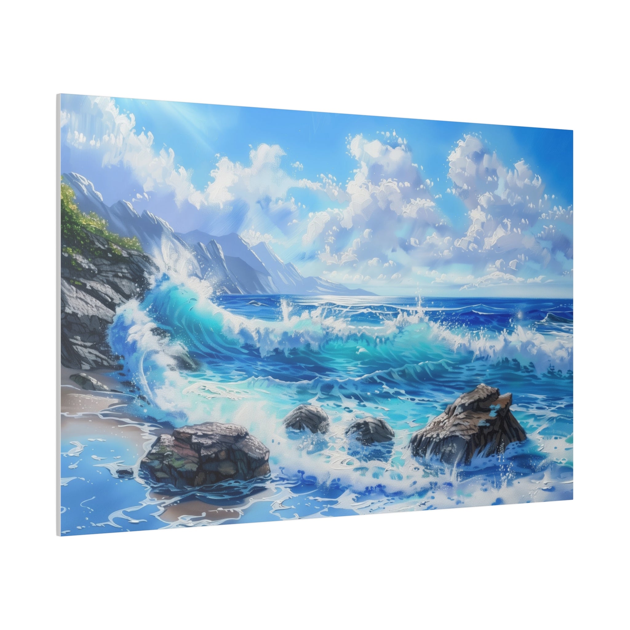 Ocean Wall Art - Horizontal Canvas - WA175