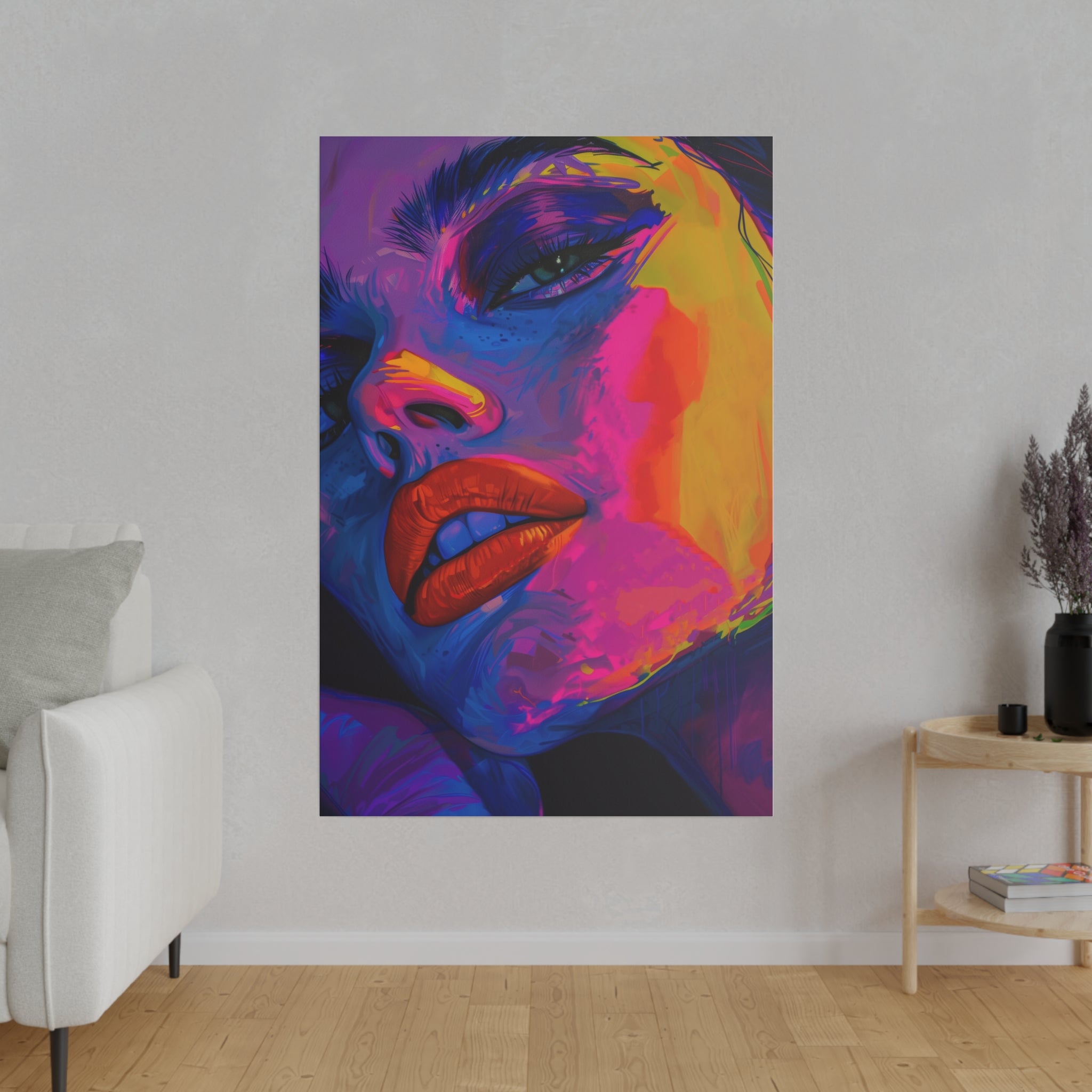 Pop Wall Art - Vertical Canvas - WA105