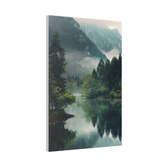 Serenity in the Mist - Nature Wall Art - Vertical Canvas - WA319