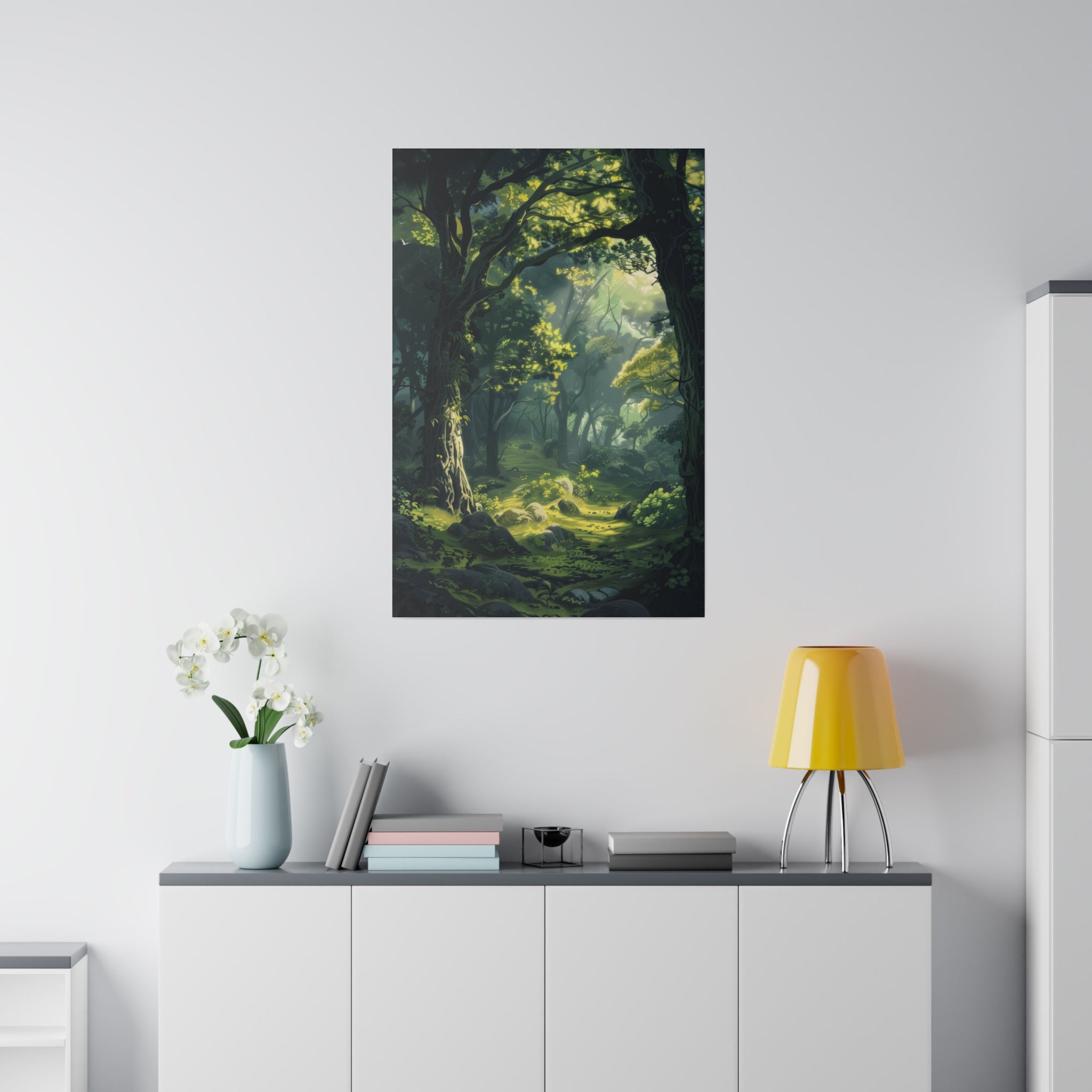 Beautiful Forest - Nature Wall Art - Vertical Canvas - WA84