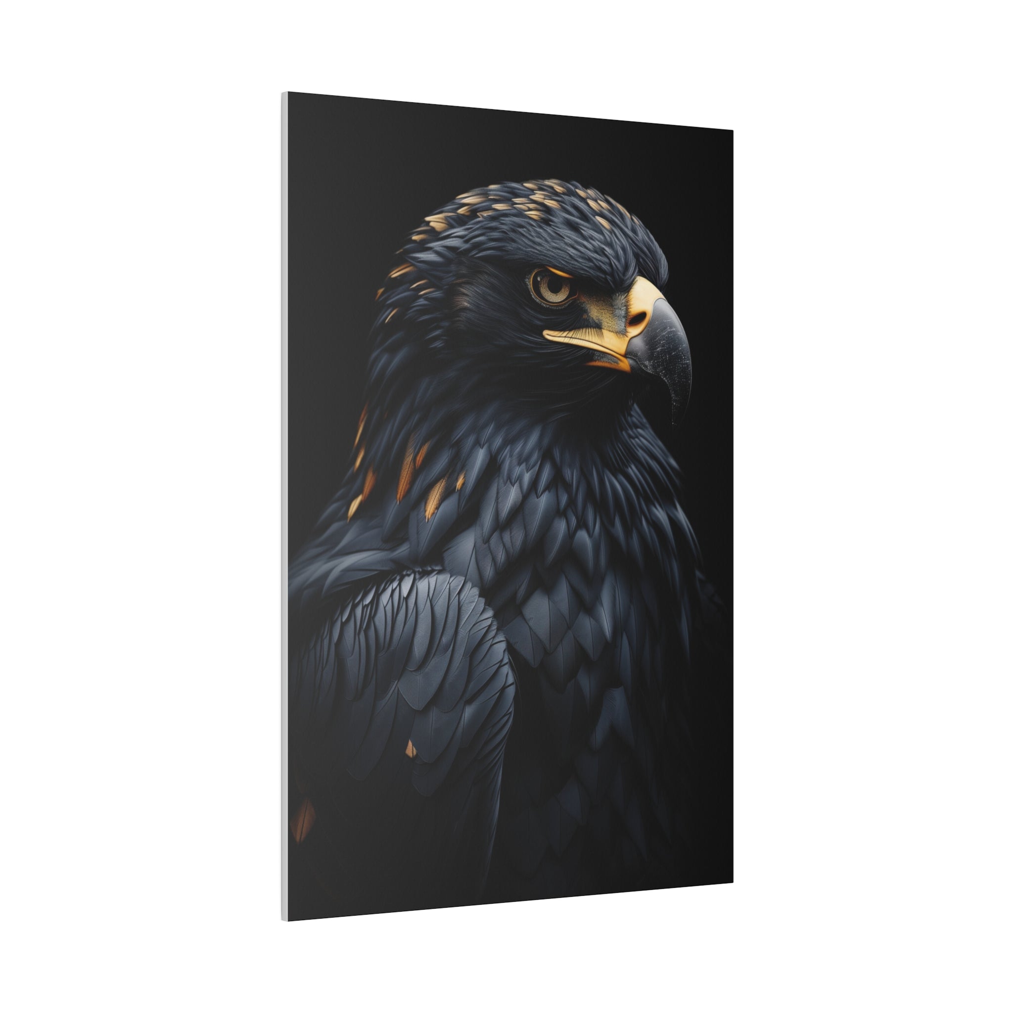 Eagle's Splendor - Wildlife Wall Art - Vertical Canvas - WA278